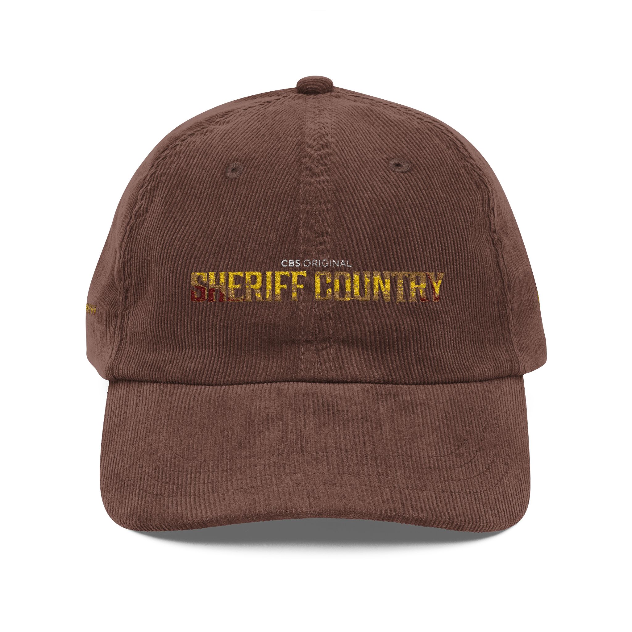 Sheriff Country Vintage Corduroy Cap (Embroidery) - Image 5