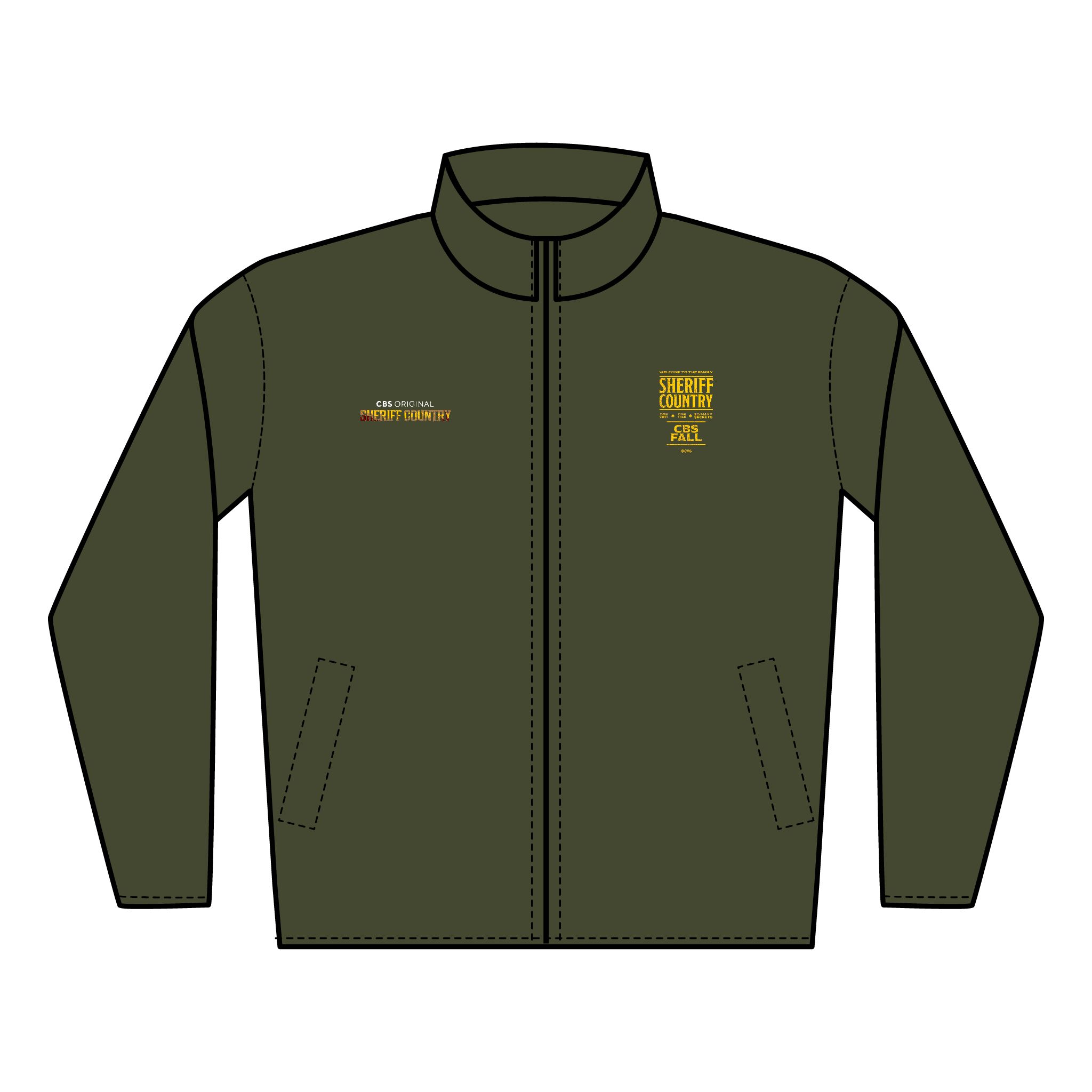 Sheriff Country Unisex Quilted Full-Zip Jacket (Embroidery) - Image 2