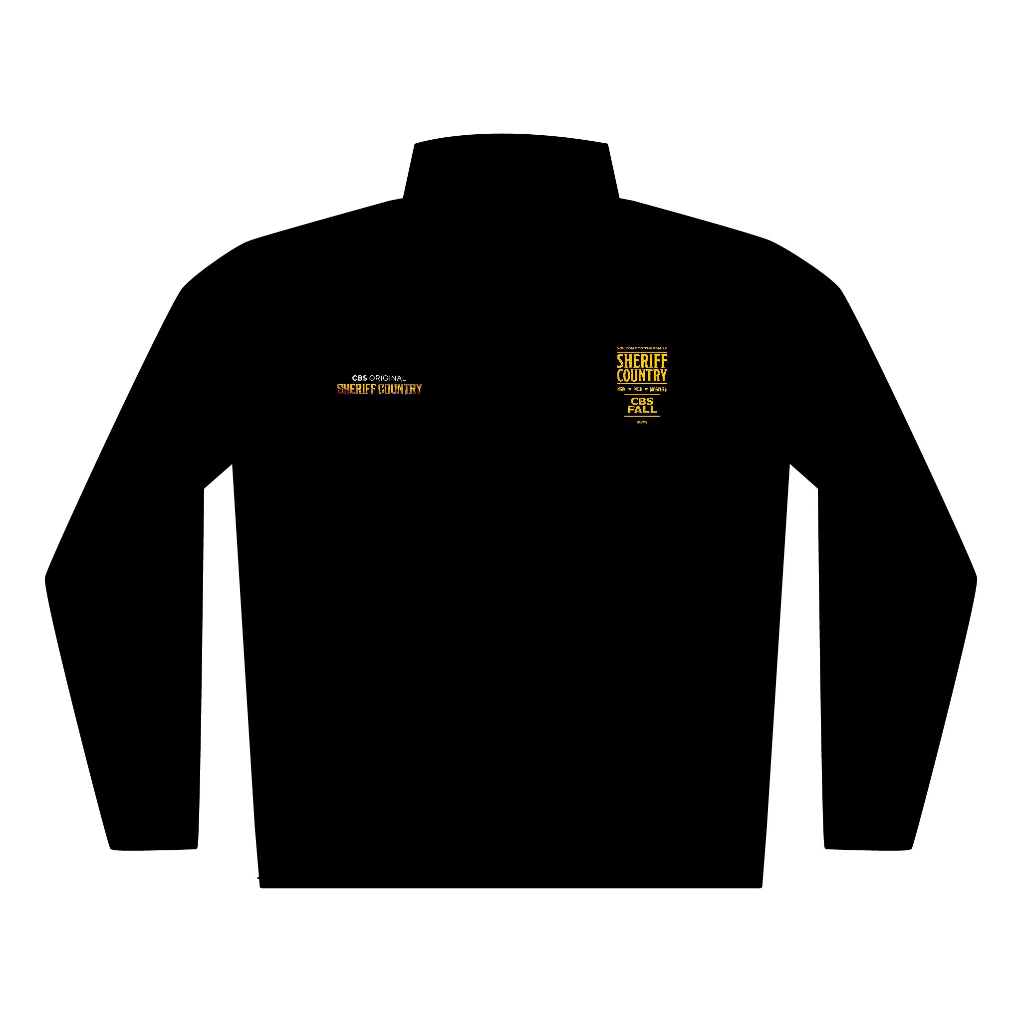 Sheriff Country Unisex Quilted Full-Zip Jacket (Embroidery)