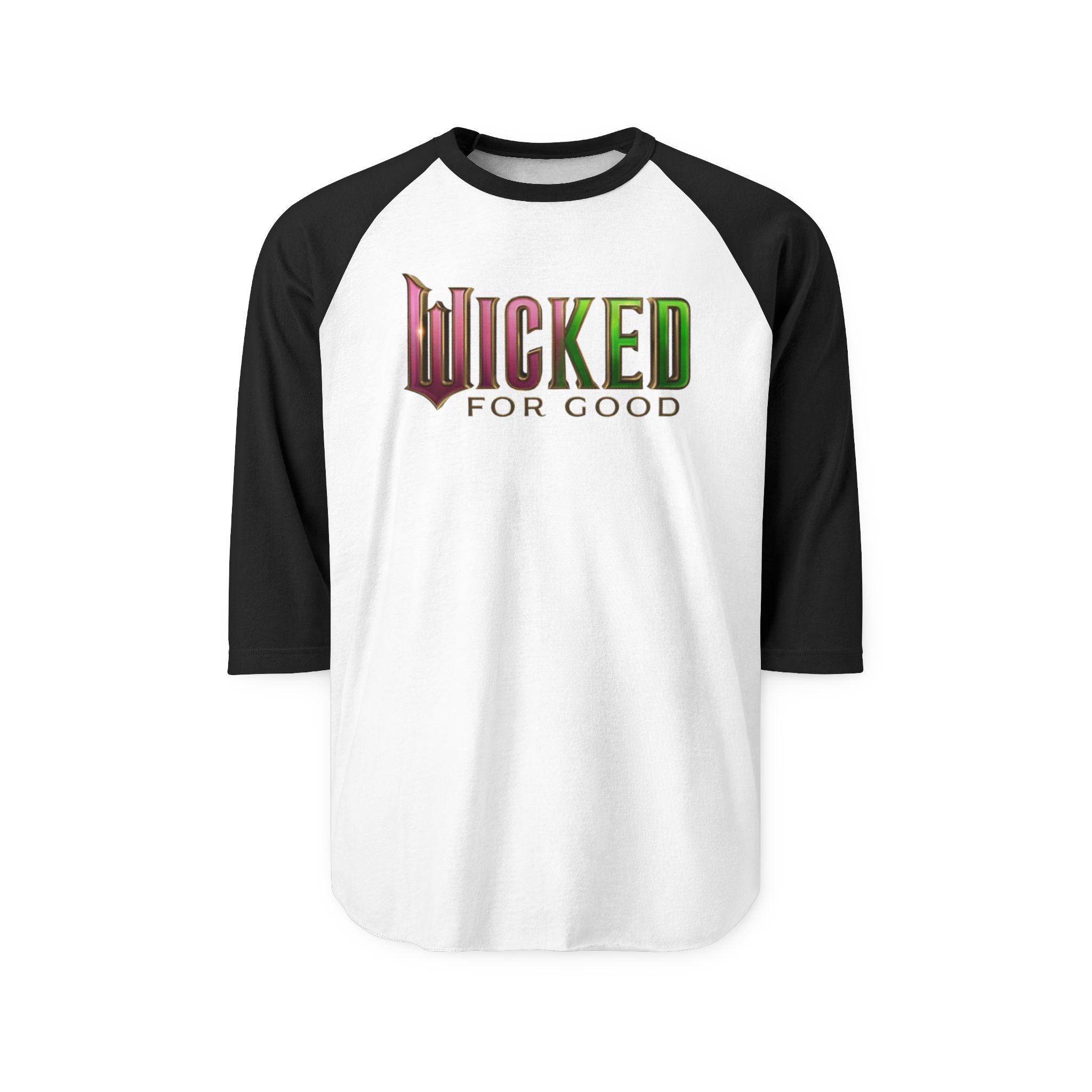 Wicked: For Good Unisex Three-Quarter Sleeve Raglan Shirt - Image 15