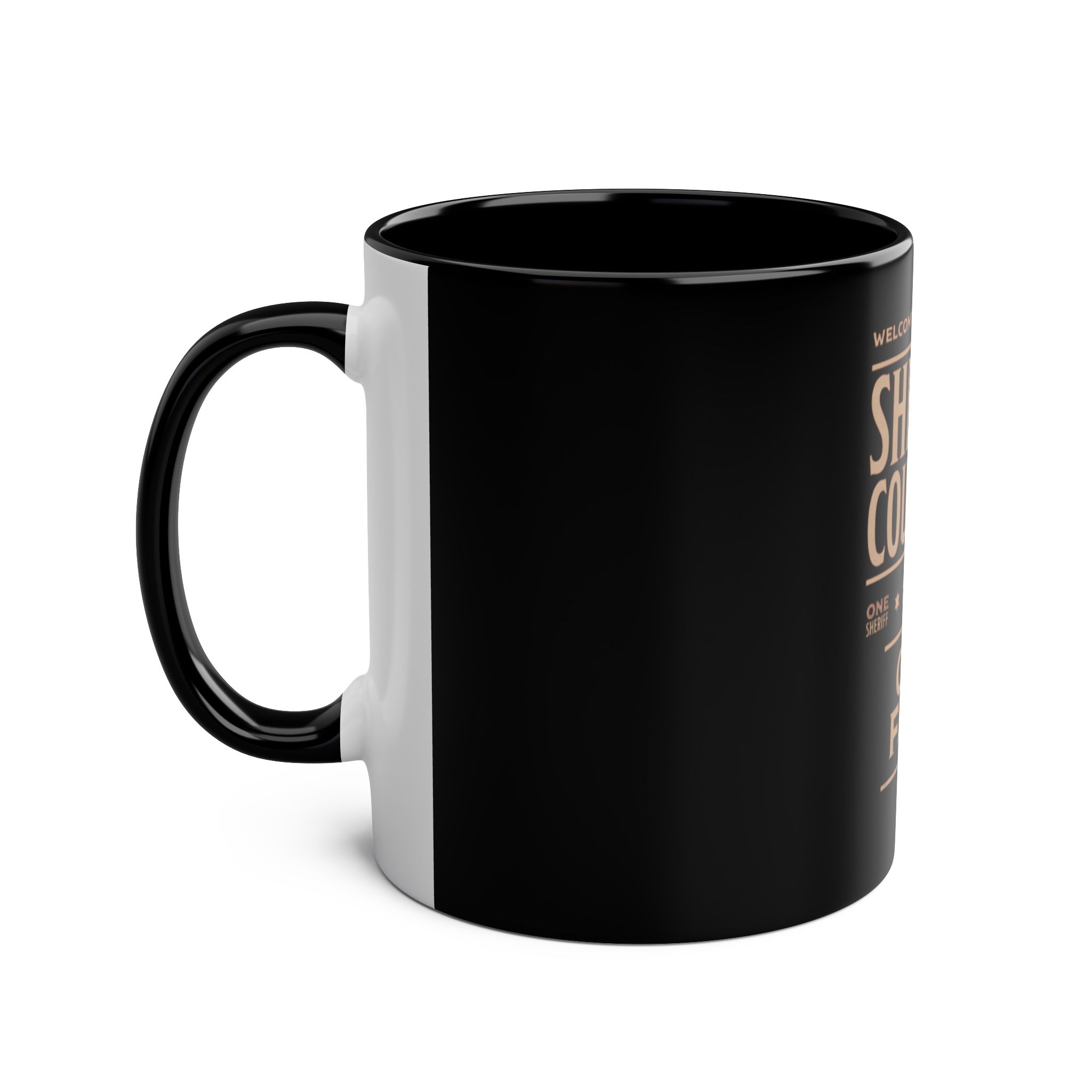 Sheriff Country Two-Tone Coffee Mugs, 11oz - Image 2