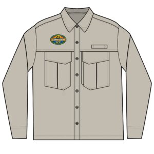 Survivor Season 49 Men's Eddie Bauer Long Sleeve Performance Fishing Shirt