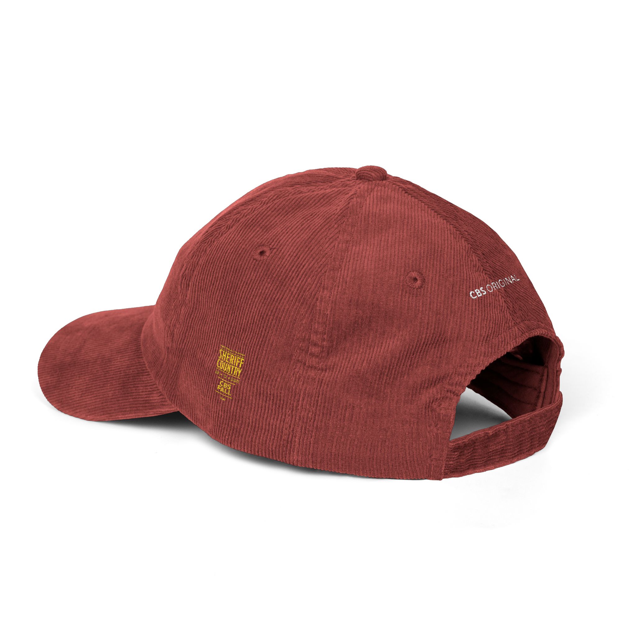 Sheriff Country Vintage Corduroy Cap (Embroidery) - Image 3