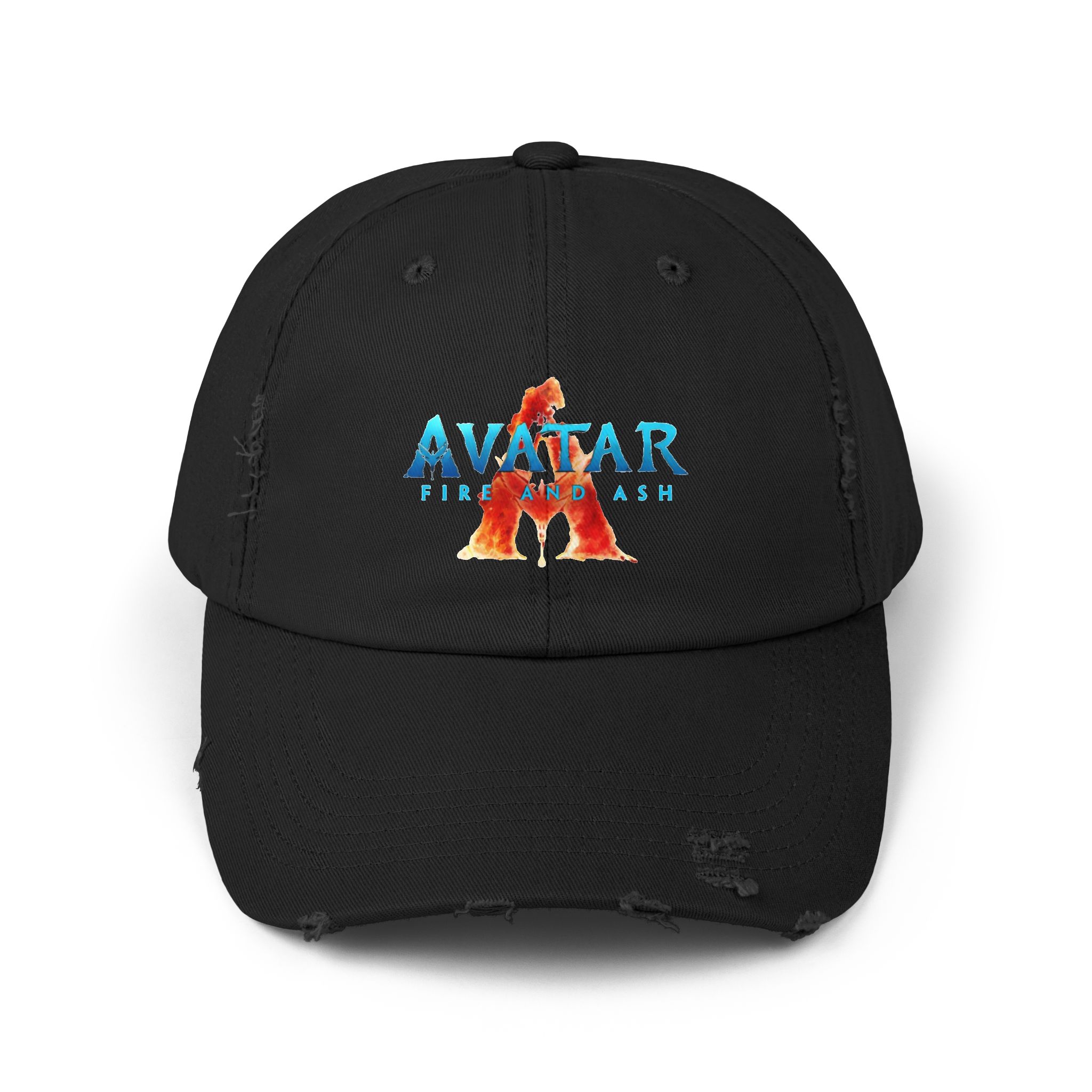 The Avatar: Fire and Ash Unisex Distressed Cap - Image 29