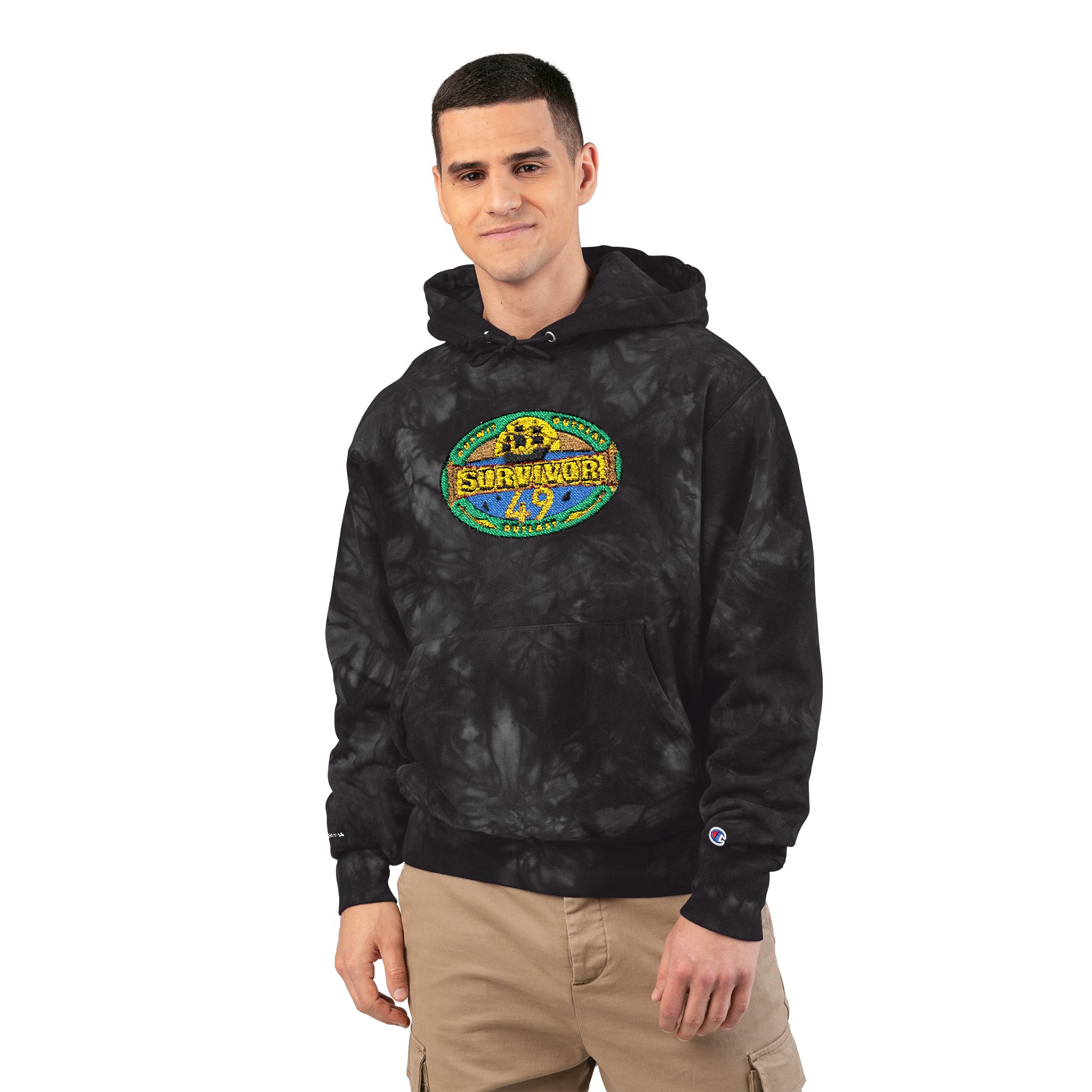 Survivor Season 49 Unisex Champion Tie-Dye Hoodie (Embroidery) - Image 7