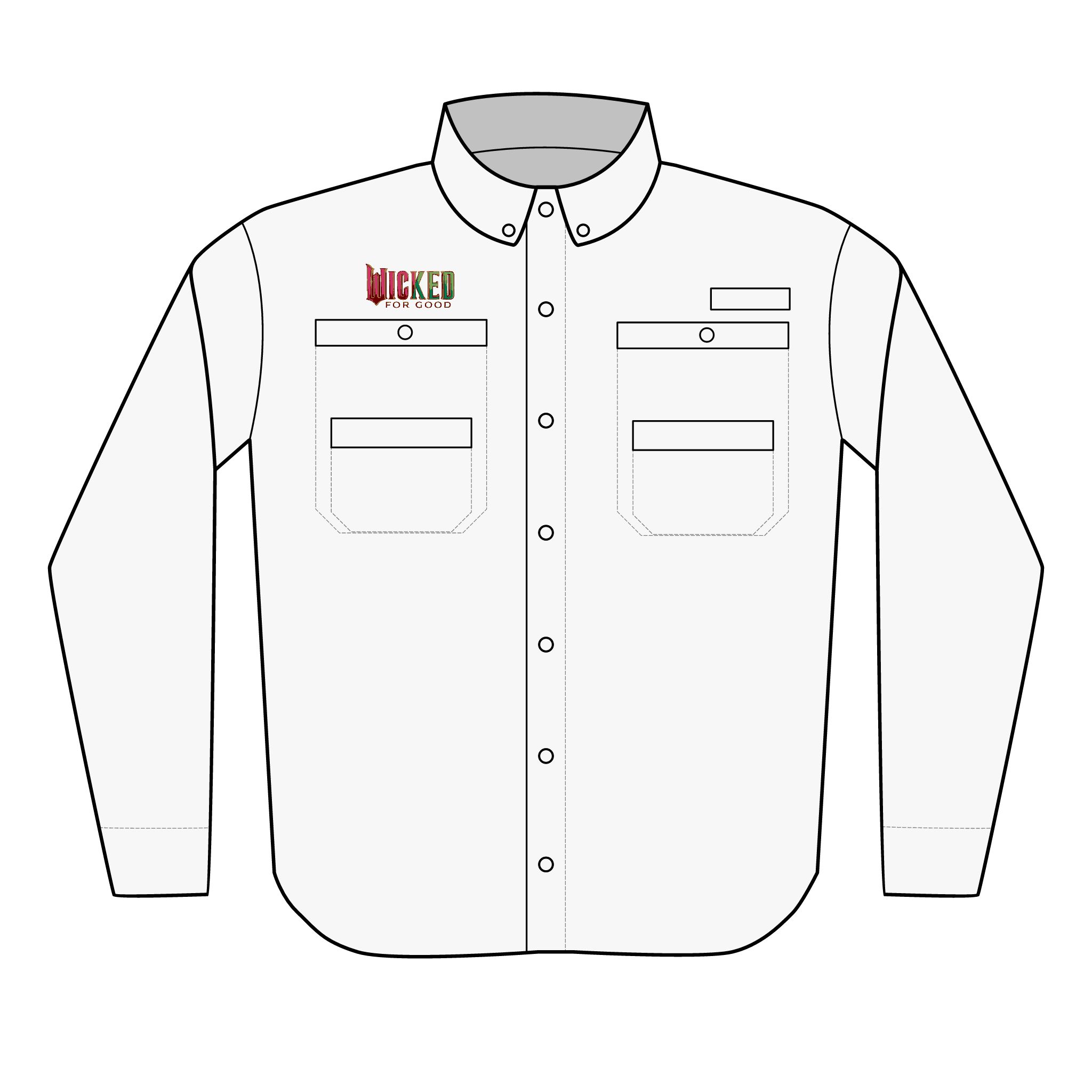 Wicked: For Good Men's Columbia PFG Tamiami™ II Shirt (Embroidery) - Image 3