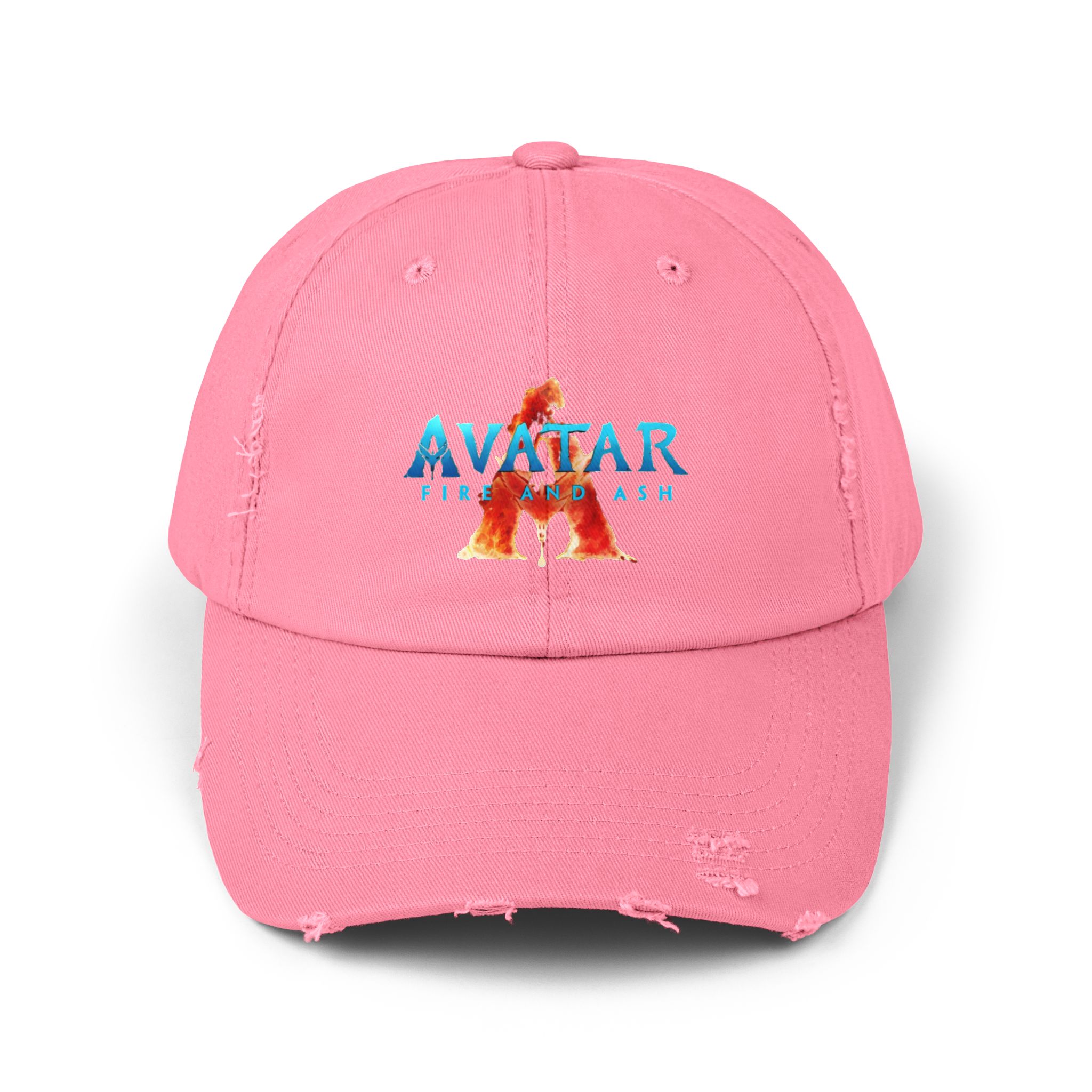 The Avatar: Fire and Ash Unisex Distressed Cap - Image 9