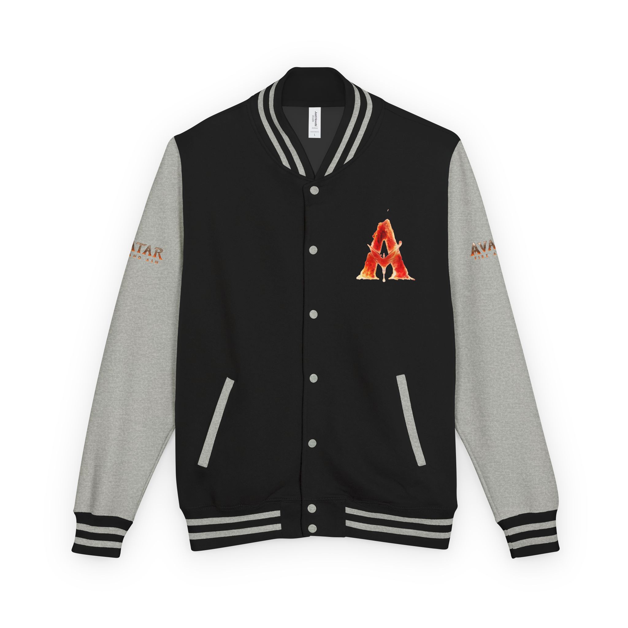 The Avatar: Fire and Ash Unisex Heavyweight Letterman Jacket - Image 5