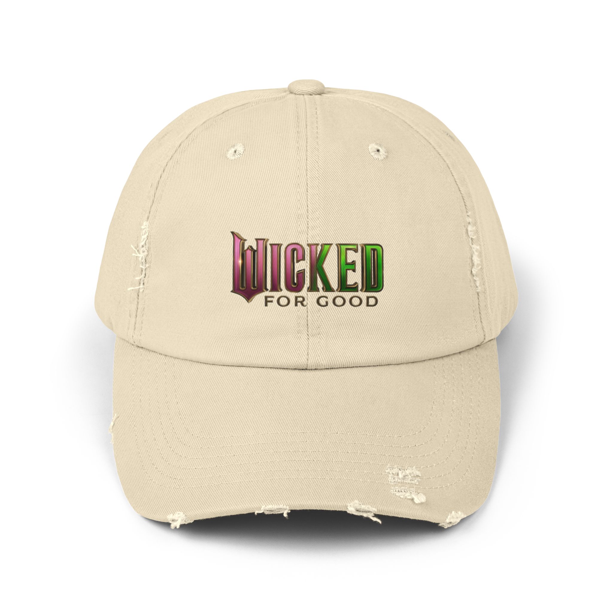 Wicked: For Good Unisex Distressed Cap - Image 13