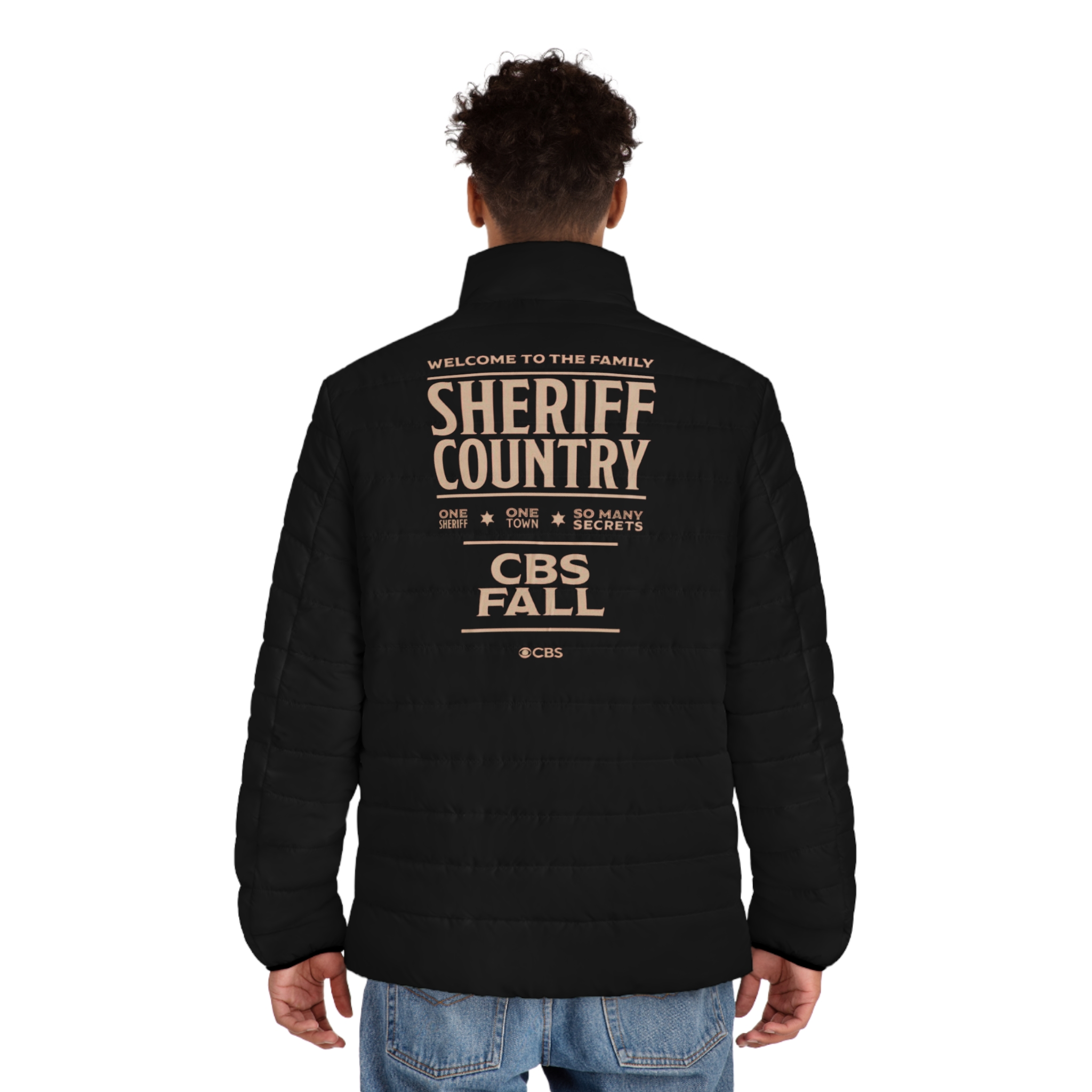 Sheriff Country Men's Puffer Jacket - Image 4