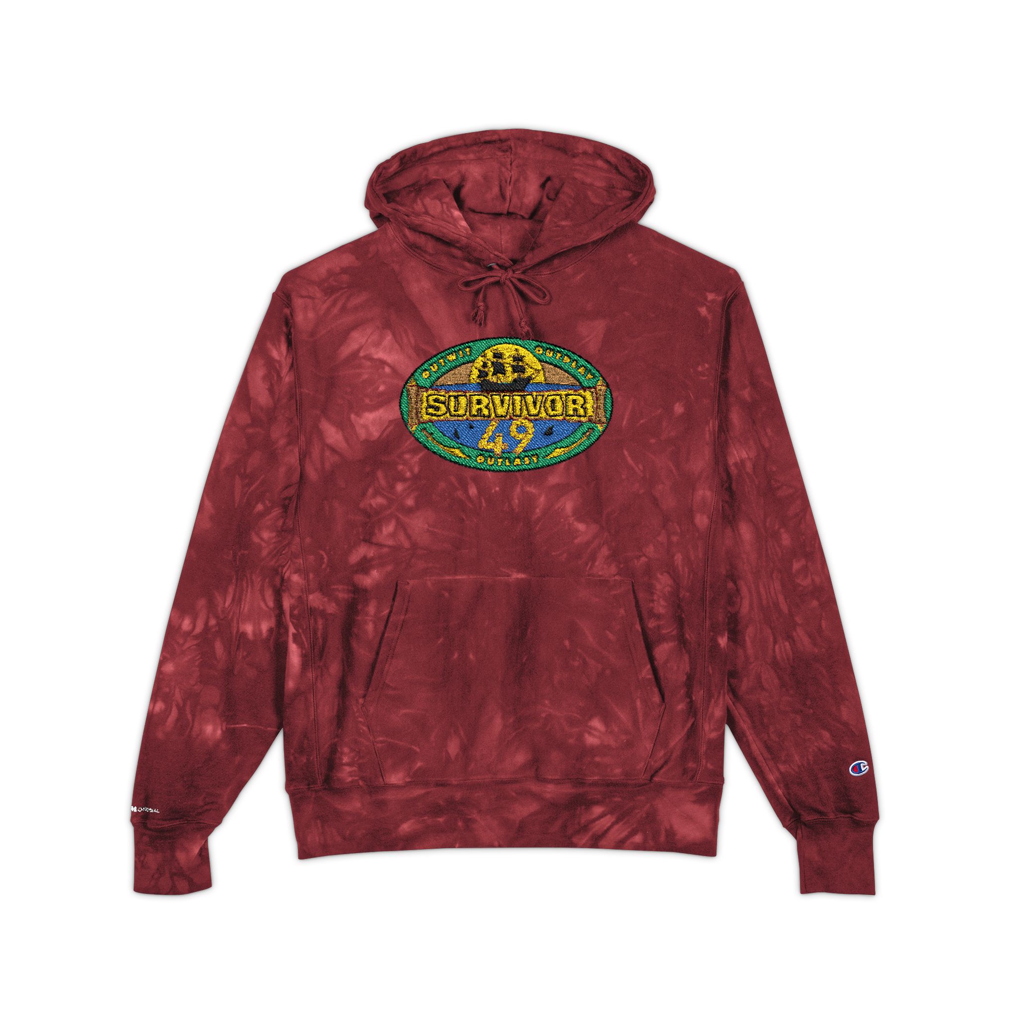 Survivor Season 49 Unisex Champion Tie-Dye Hoodie (Embroidery) - Image 9