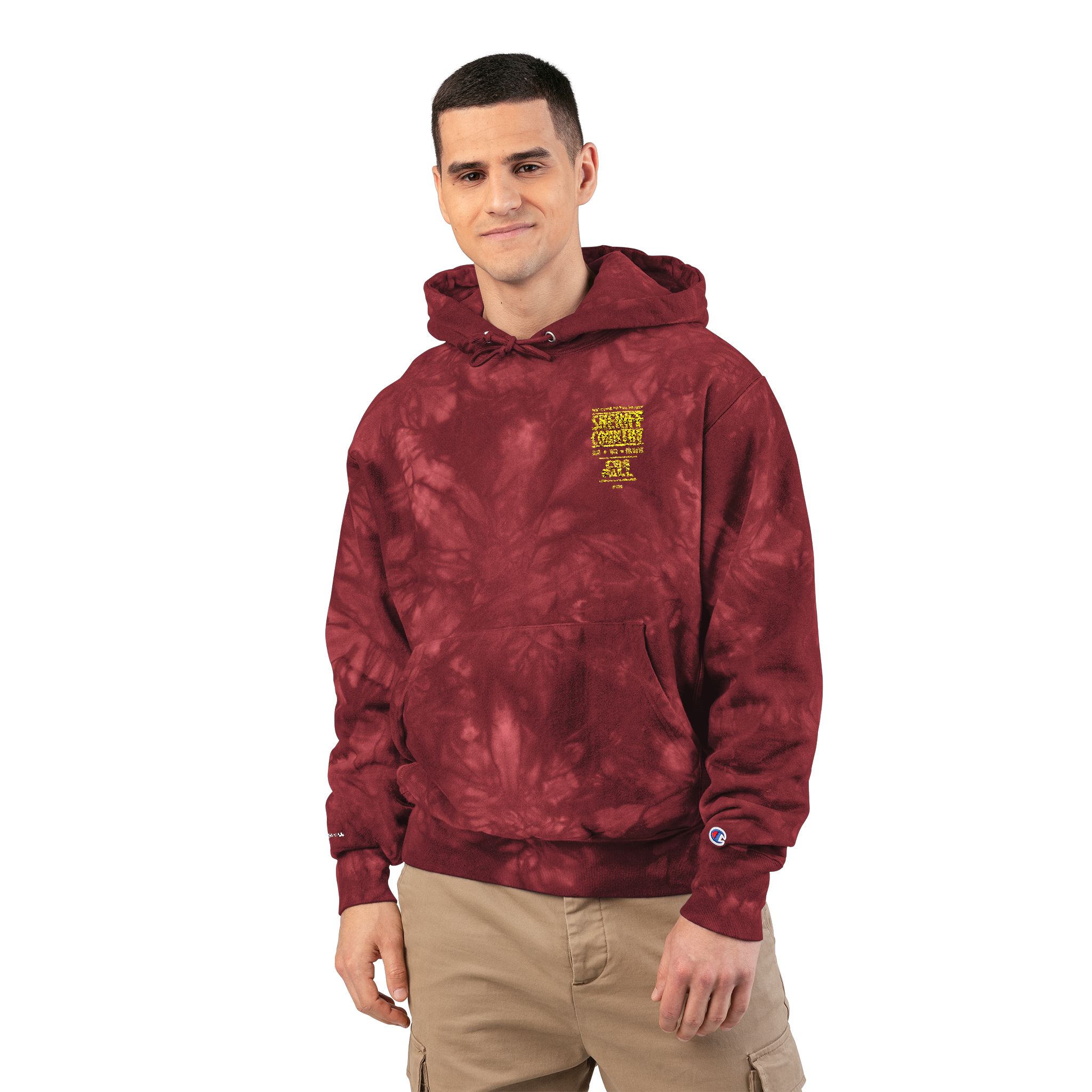 Sheriff Country Unisex Champion Tie-Dye Hoodie (Embroidery) - Image 11