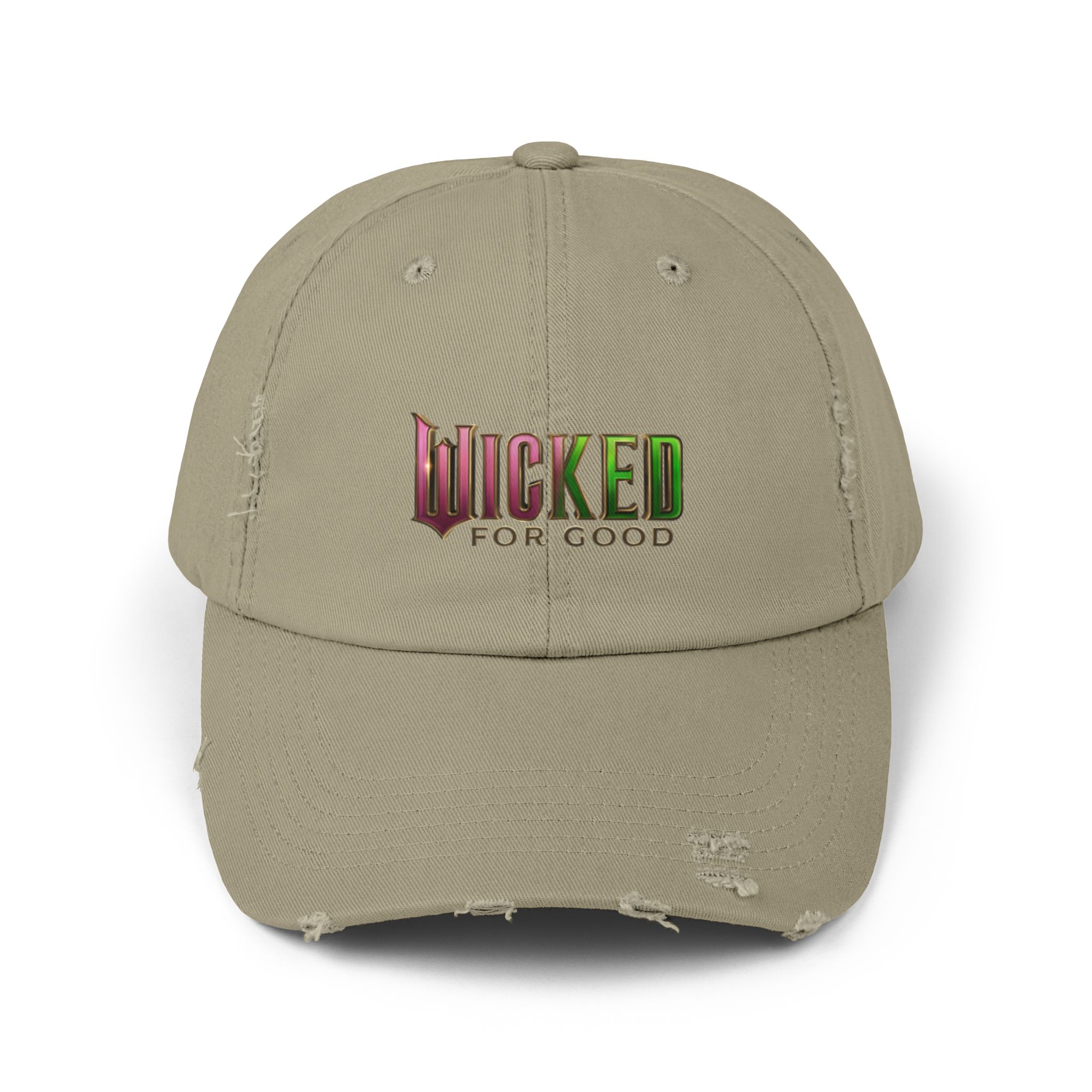 Wicked: For Good Unisex Distressed Cap - Image 5
