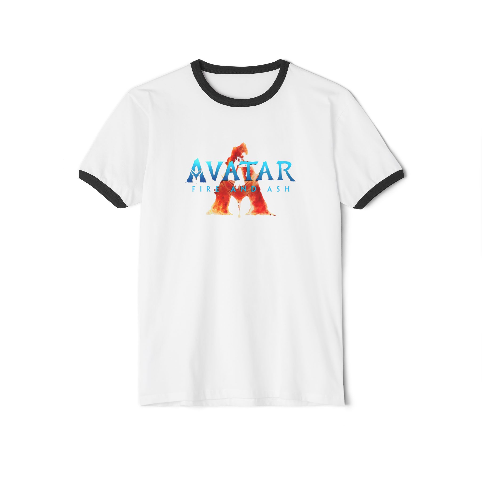 The Avatar: Fire and Ash Unisex Cotton Ringer T-Shirt - Image 13