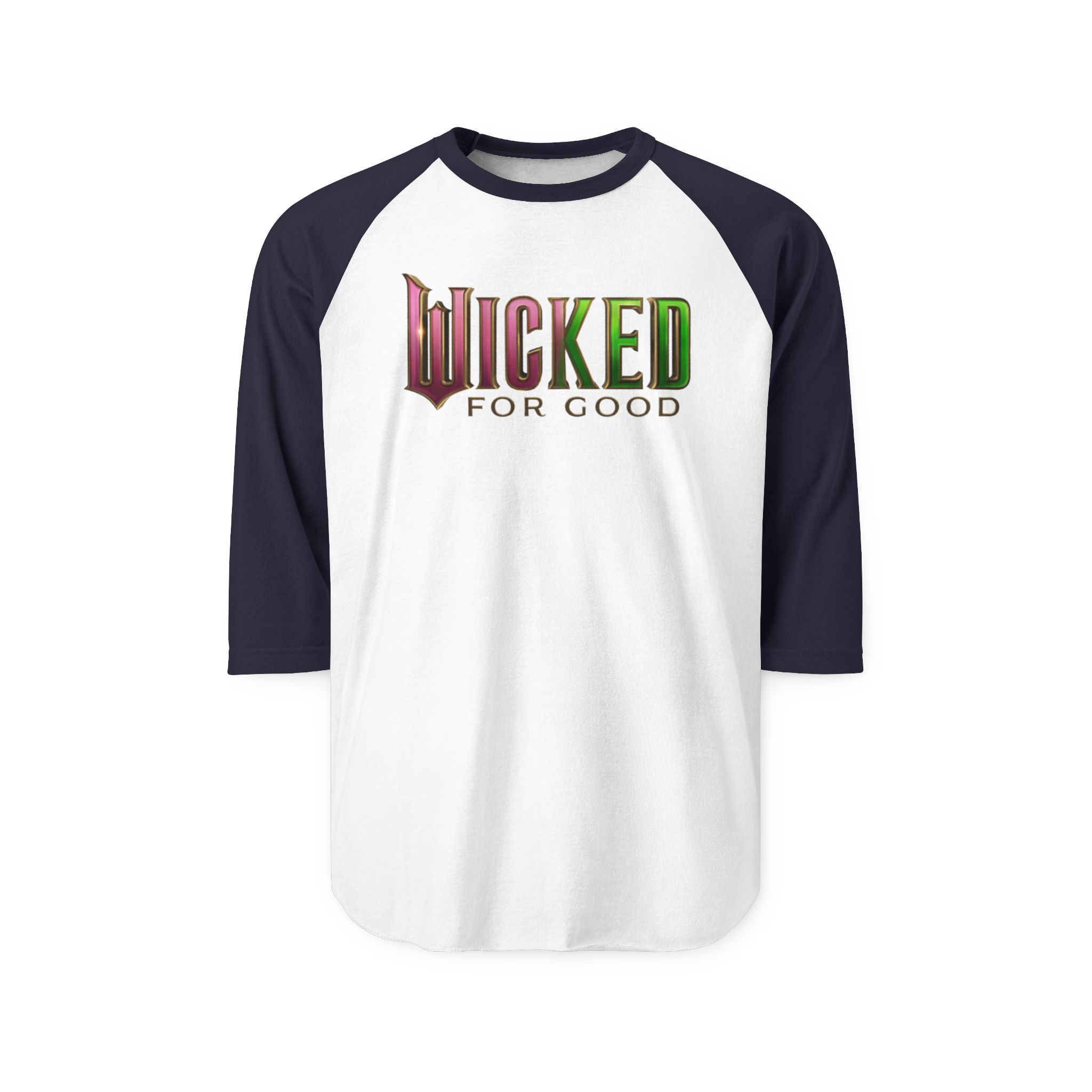 Wicked: For Good Unisex Three-Quarter Sleeve Raglan Shirt - Image 17