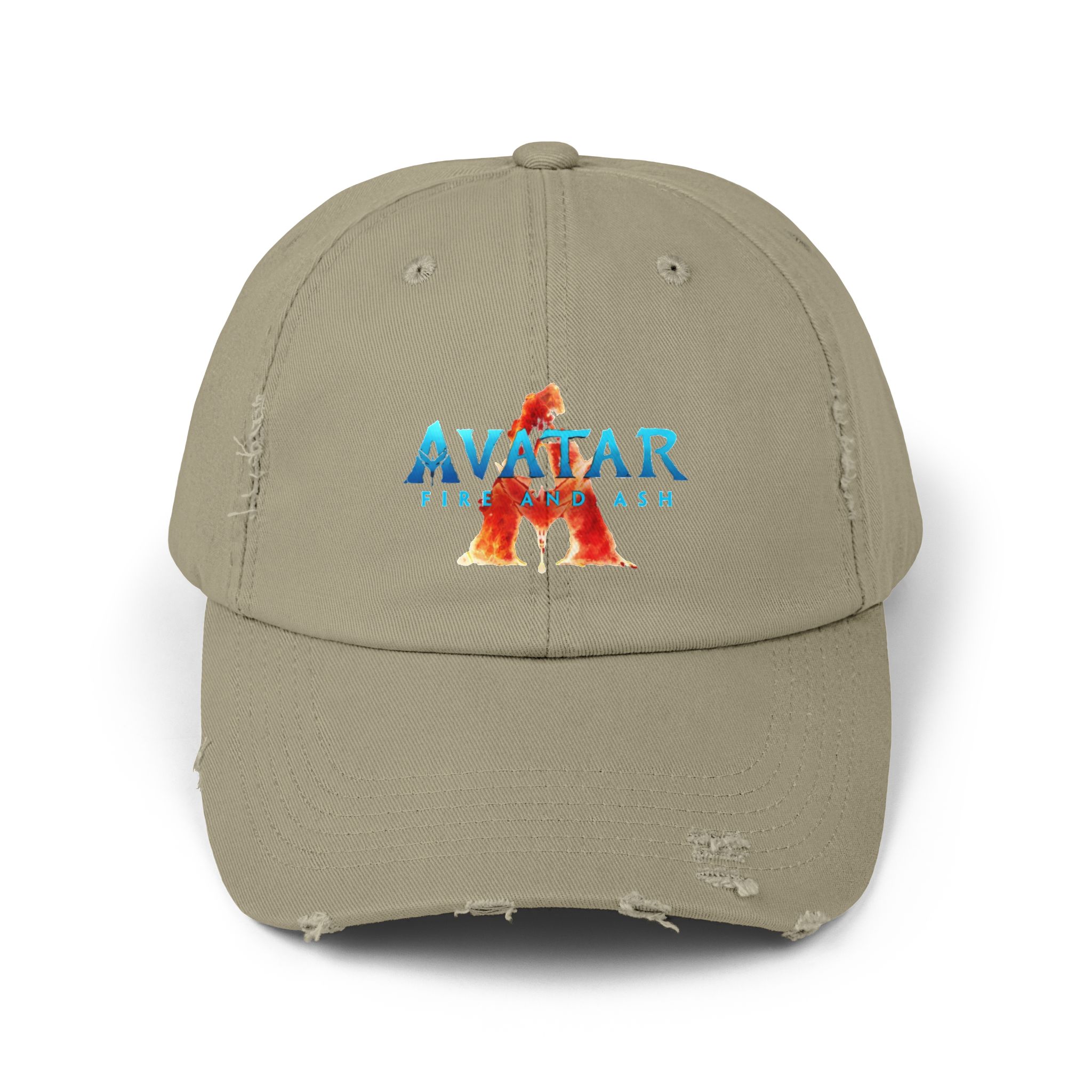 The Avatar: Fire and Ash Unisex Distressed Cap - Image 9