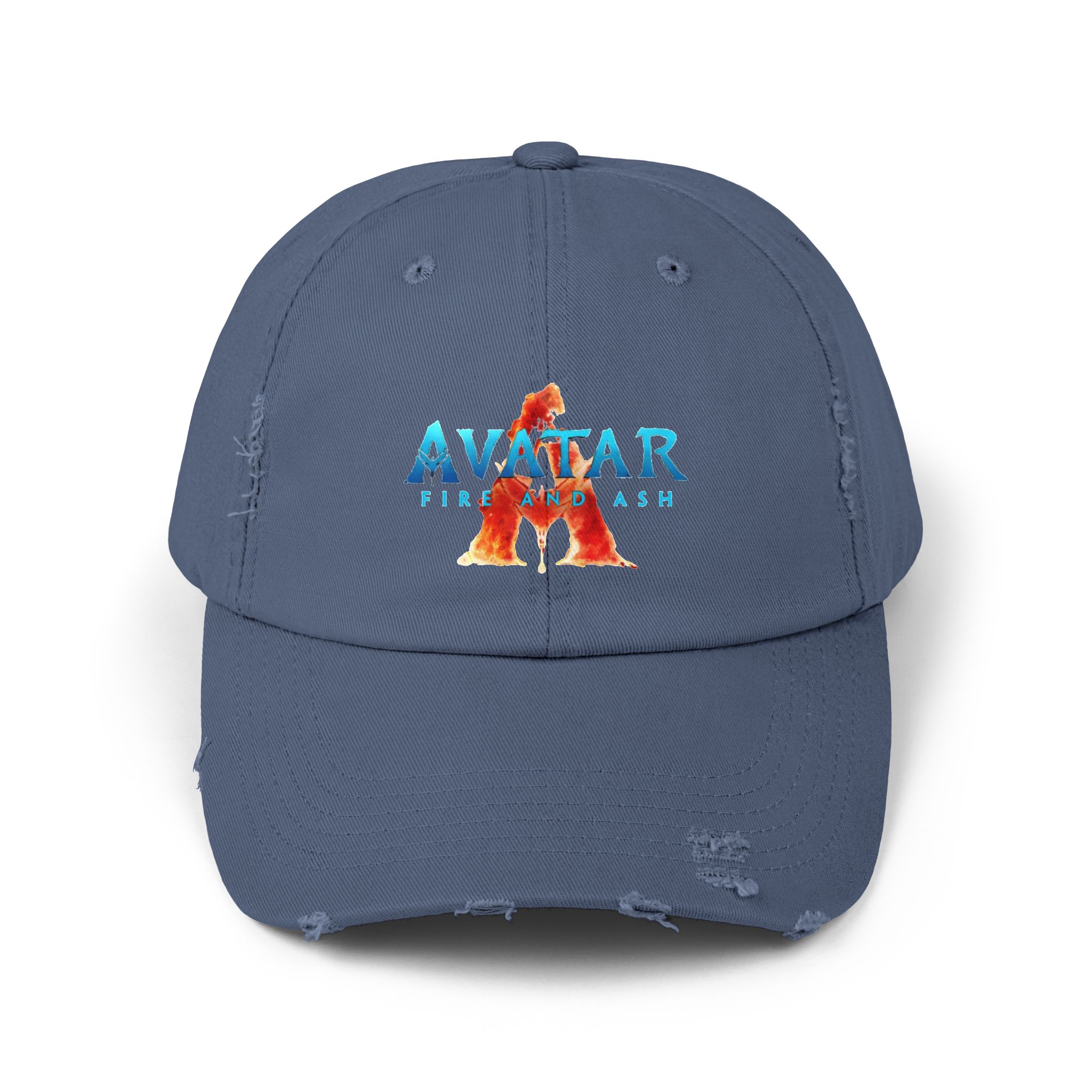 The Avatar: Fire and Ash Unisex Distressed Cap - Image 21