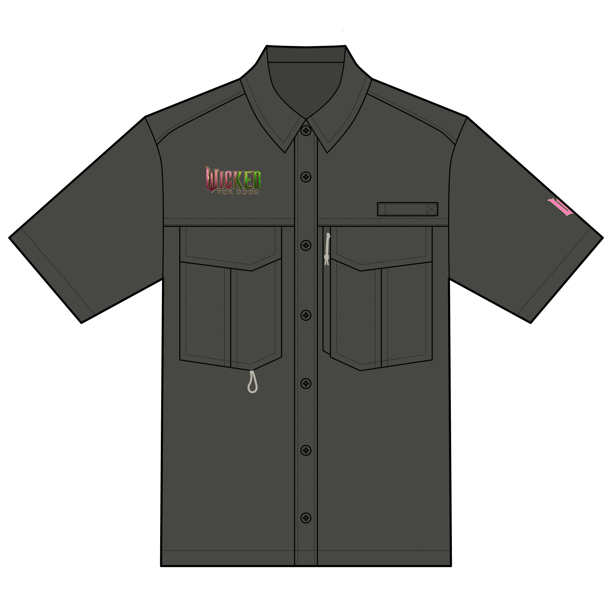 Wicked: For Good Eddie Bauer Unisex Short Sleeve Performance Fishing Shirt - Image 3