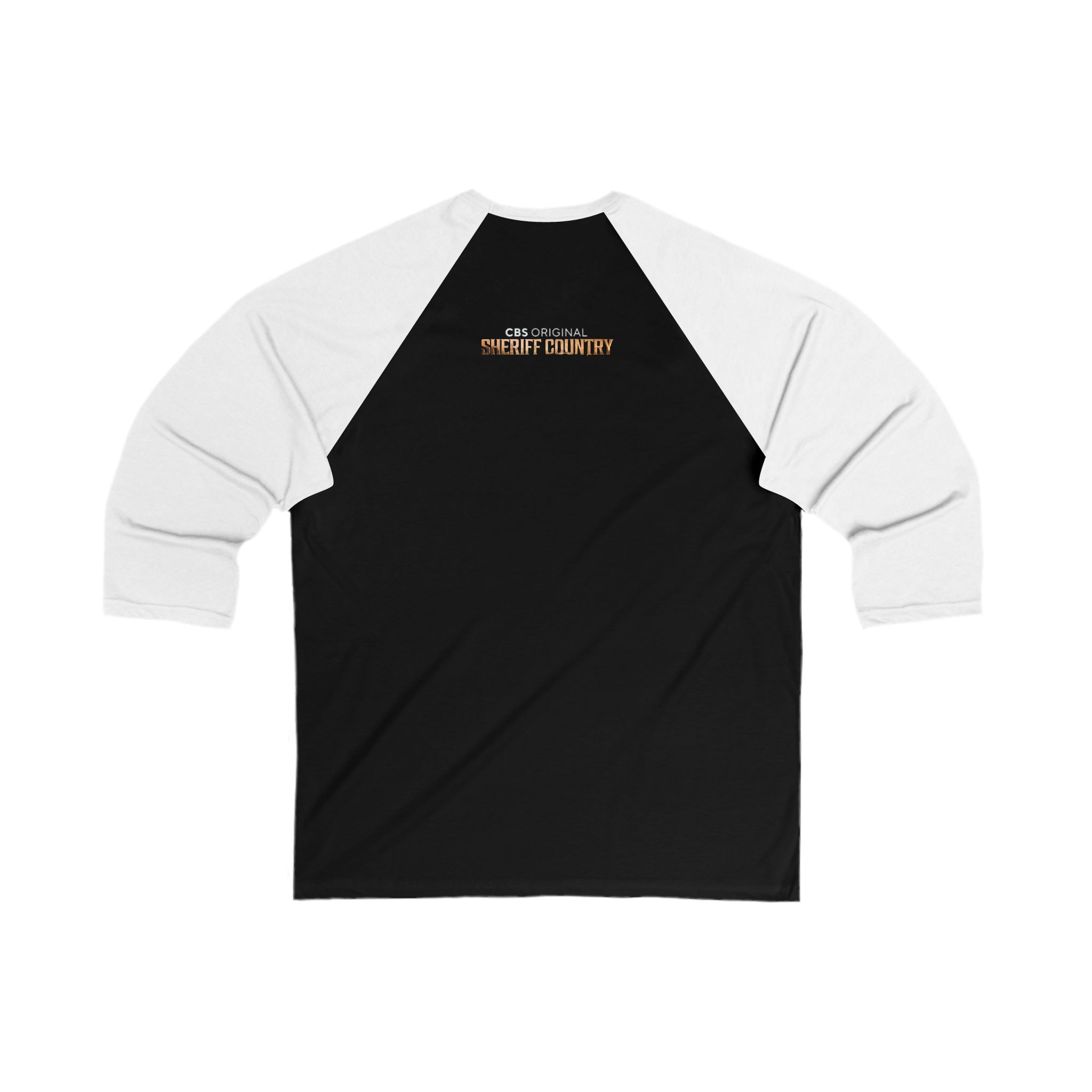 Sheriff Country Unisex 34 Sleeve Baseball Tee - Image 2