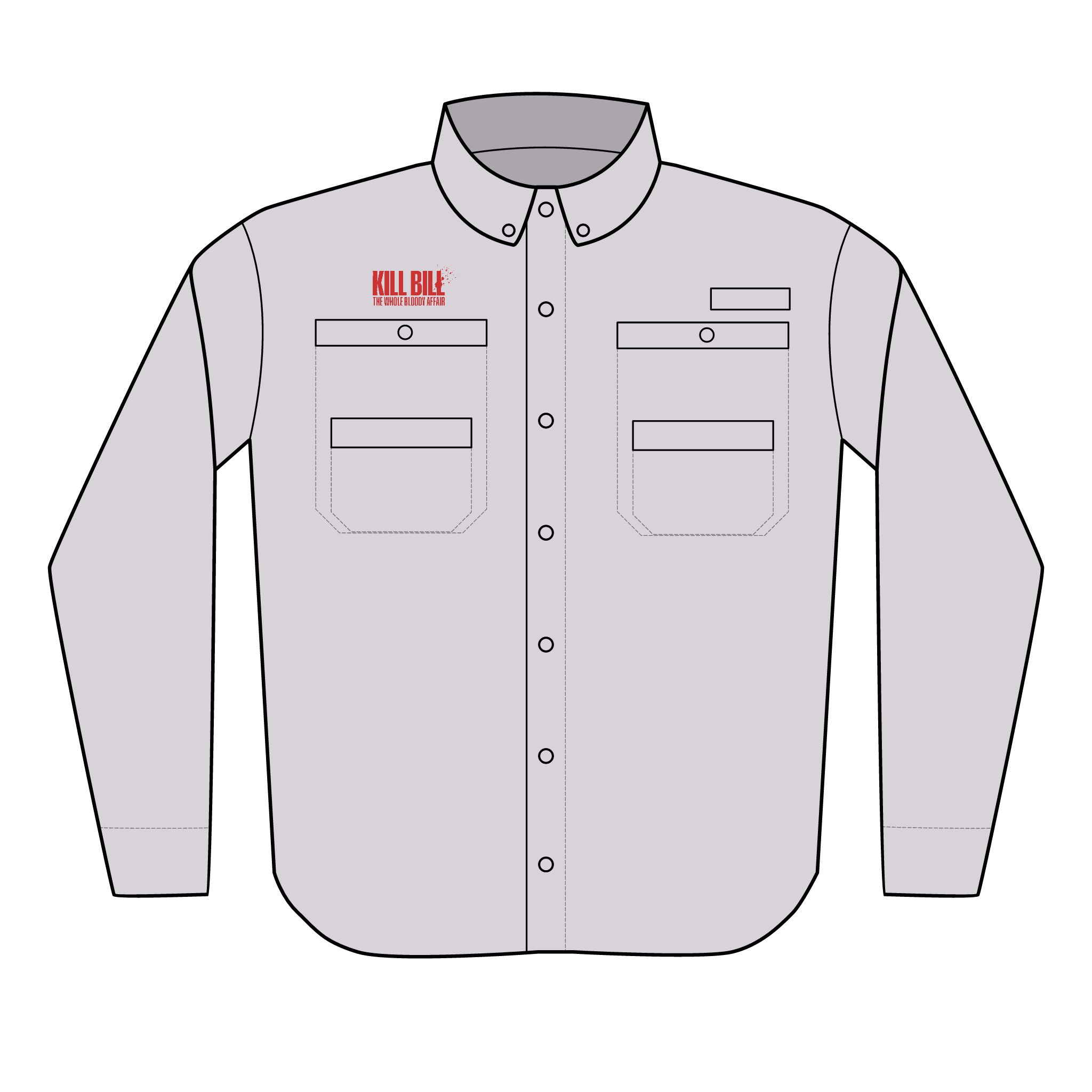 Kill Bill: The Whole Bloody Affair Men's Columbia PFG Tamiami™ II Shirt (Embroidery) - Image 2