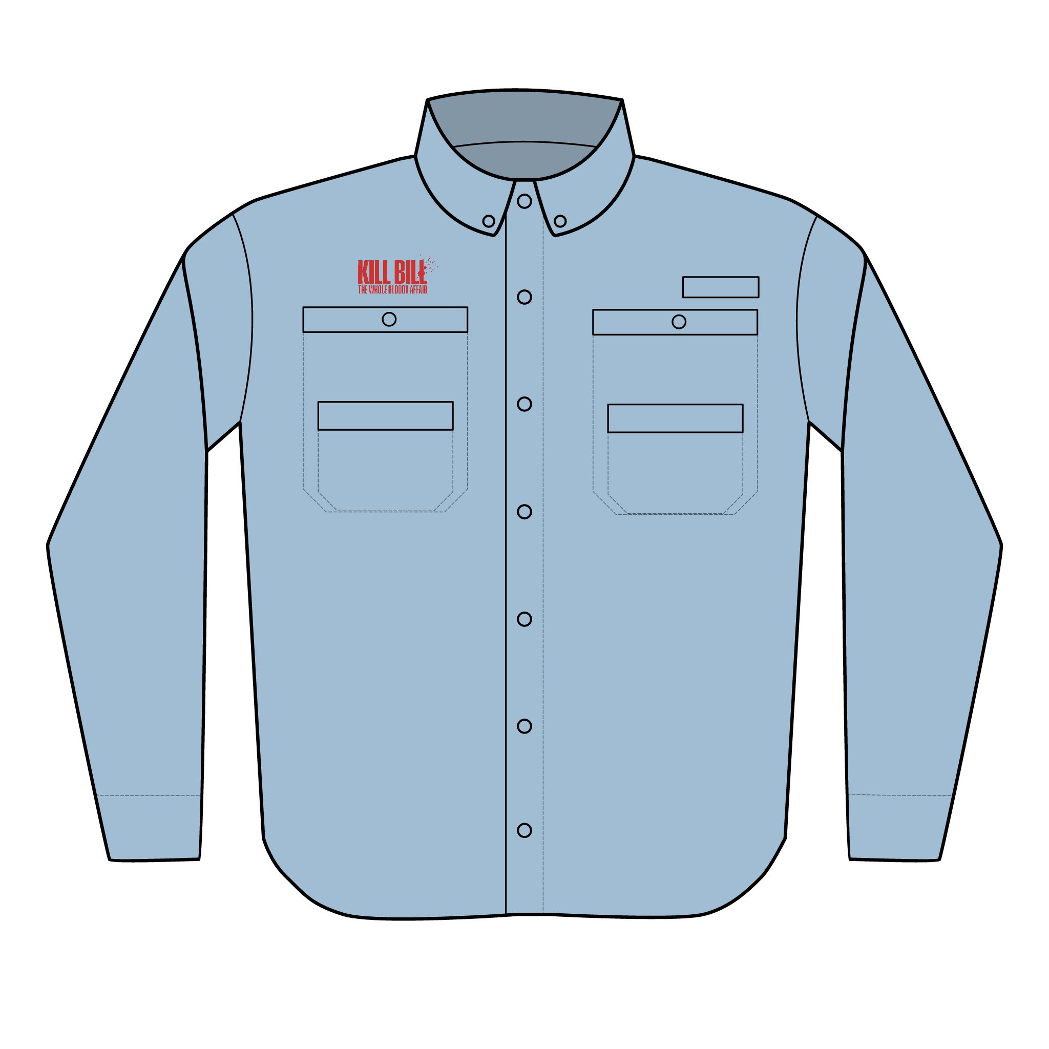 Kill Bill: The Whole Bloody Affair Men's Columbia PFG Tamiami™ II Shirt (Embroidery) - Image 5