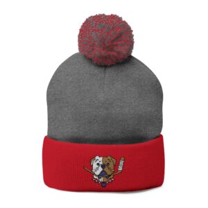 Shoresy Pom-Pom Knit Cap (Embroidery)