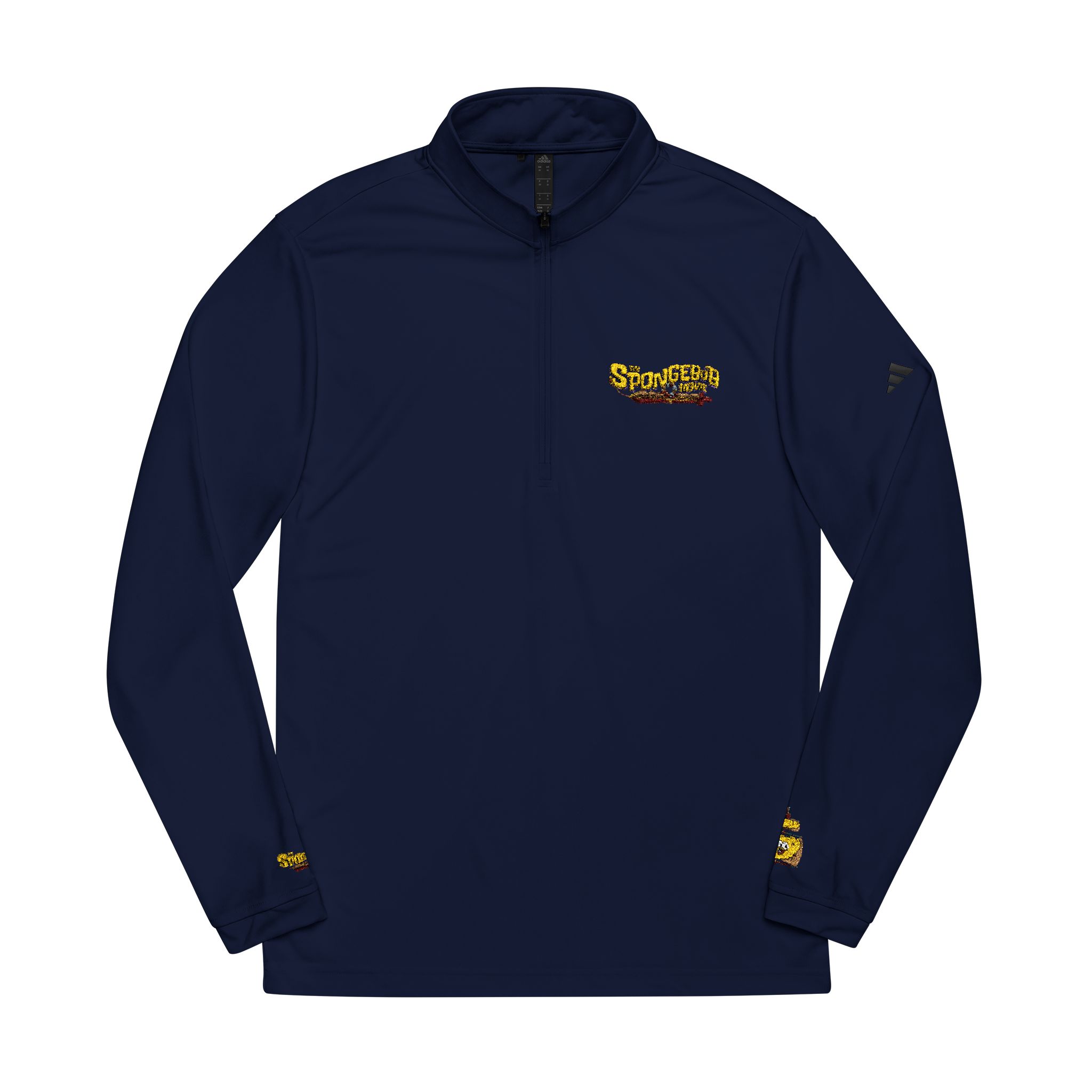The SpongeBob Movie: Search for SquarePants adidas® Quarter-Zip Pullover (Embroidery) - Image 9