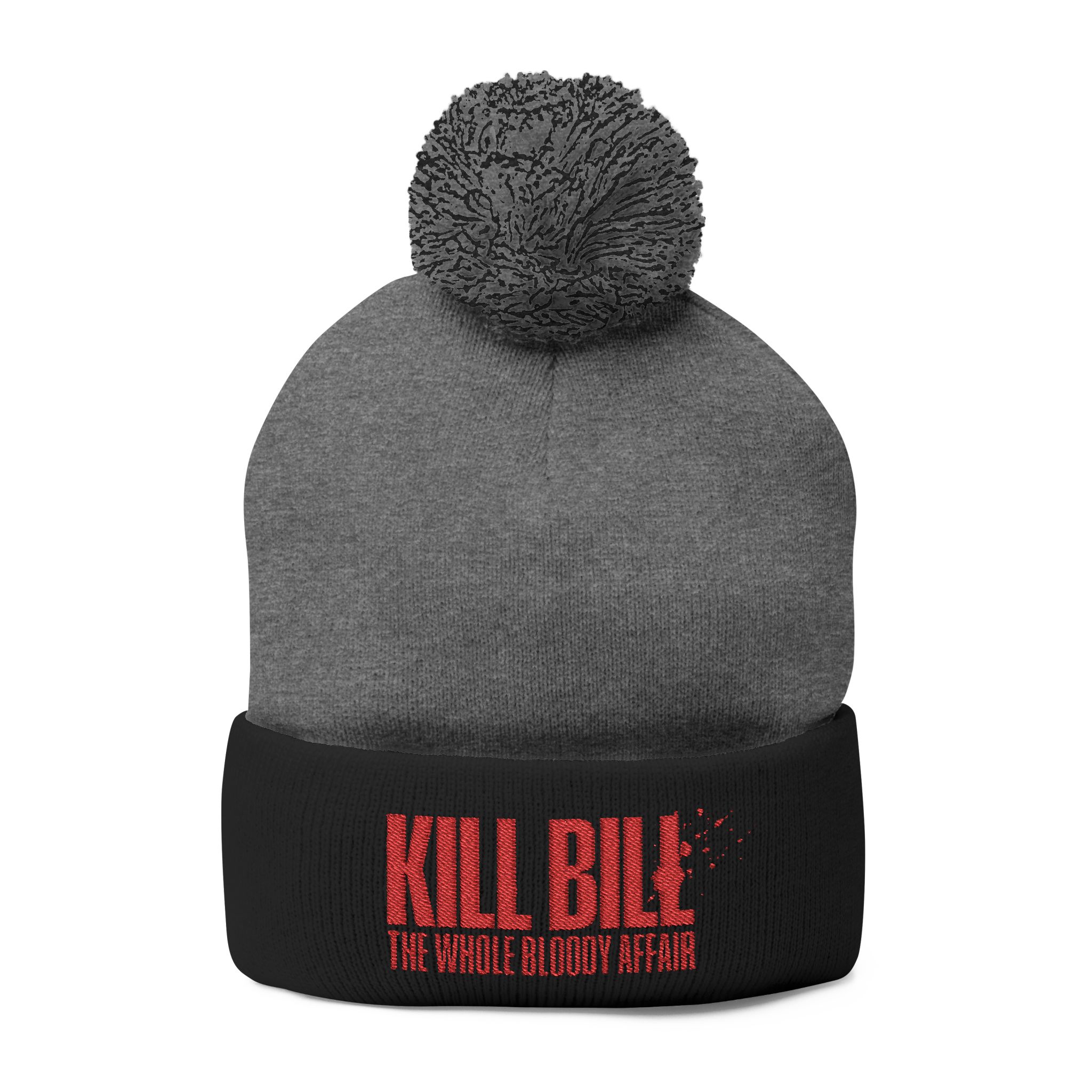 Kill Bill: The Whole Bloody Affair Pom-Pom Knit Cap (Embroidery)