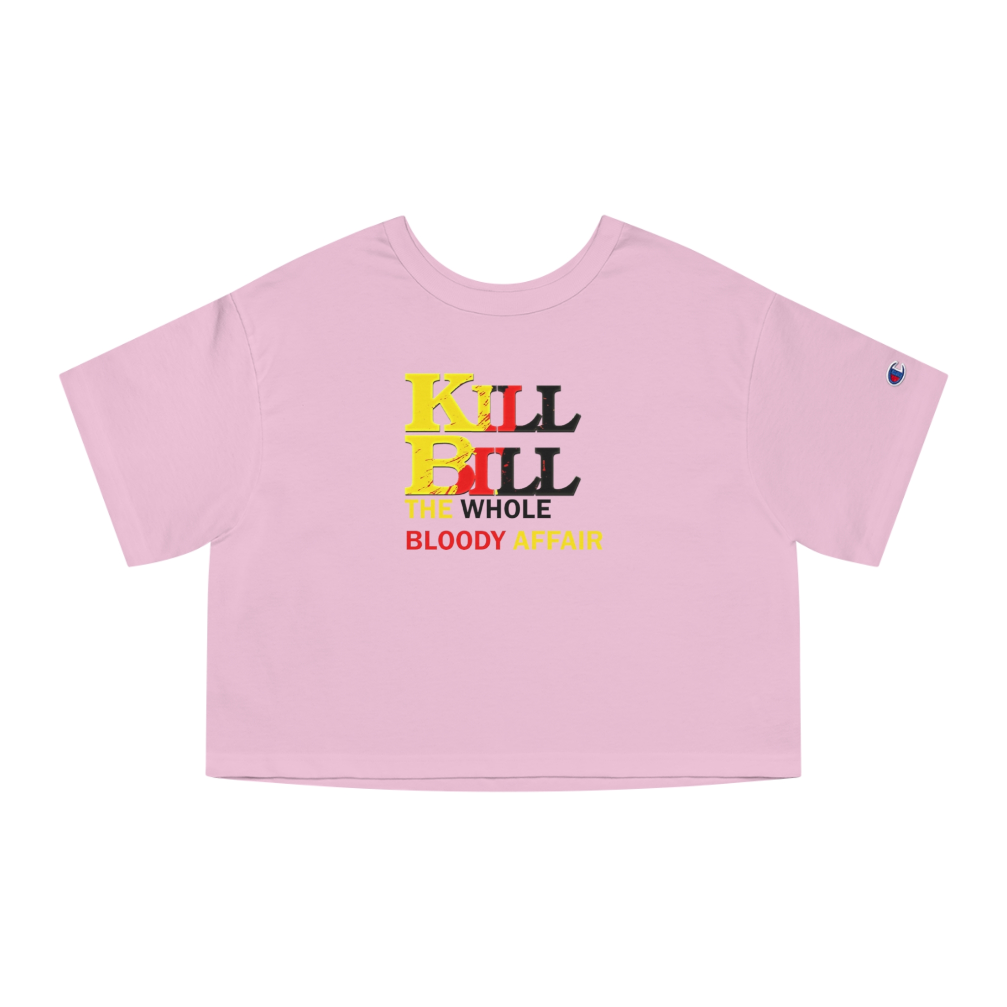 Kill Bill: The Whole Bloody Affair Champion Women's Heritage Cropped T-Shirt - Image 7