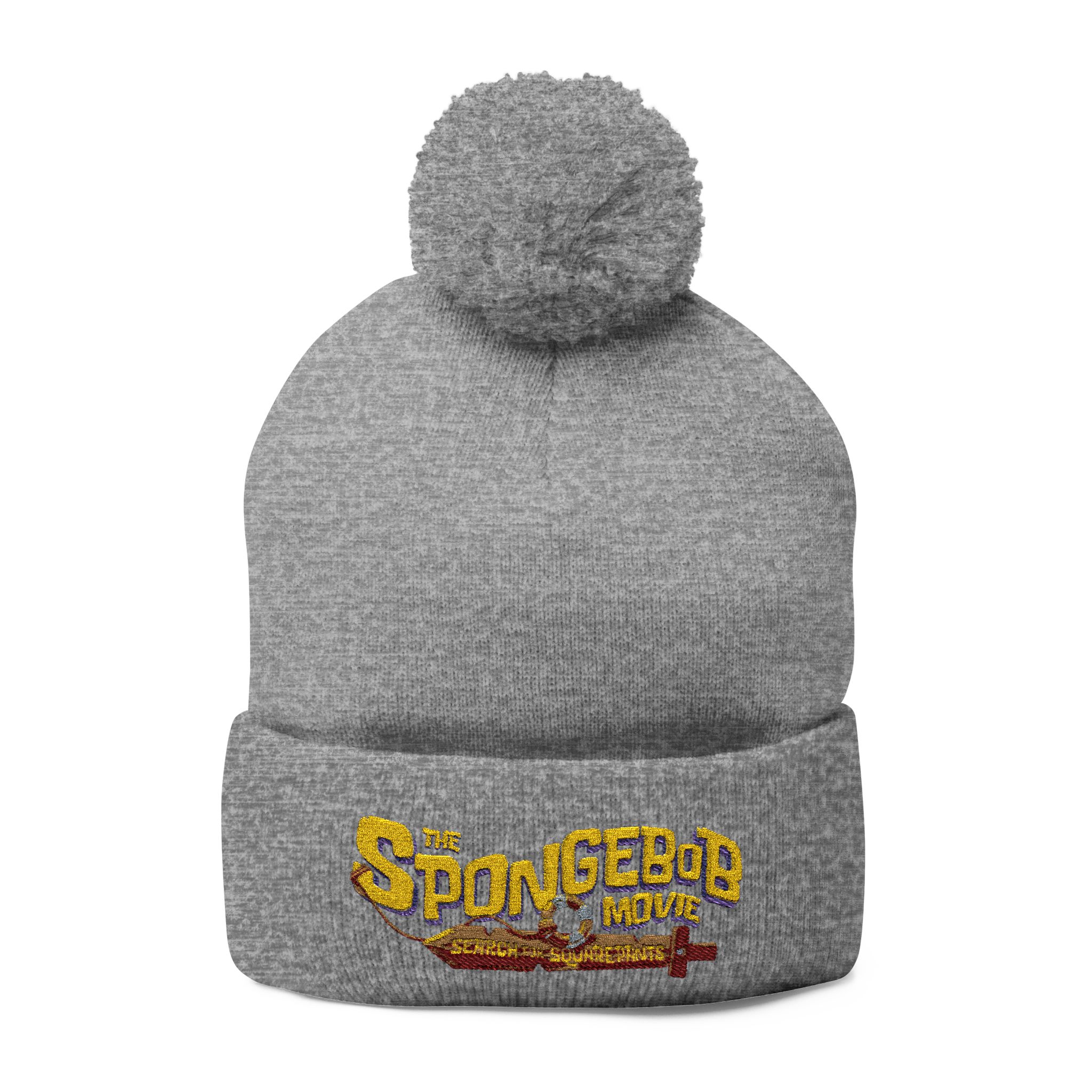 The SpongeBob Movie: Search for SquarePants Pom-Pom Knit Cap (Embroidery) - Image 29