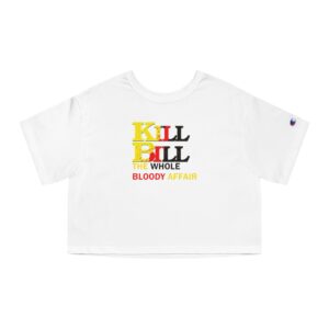 Kill Bill: The Whole Bloody Affair Champion Women's Heritage Cropped T-Shirt