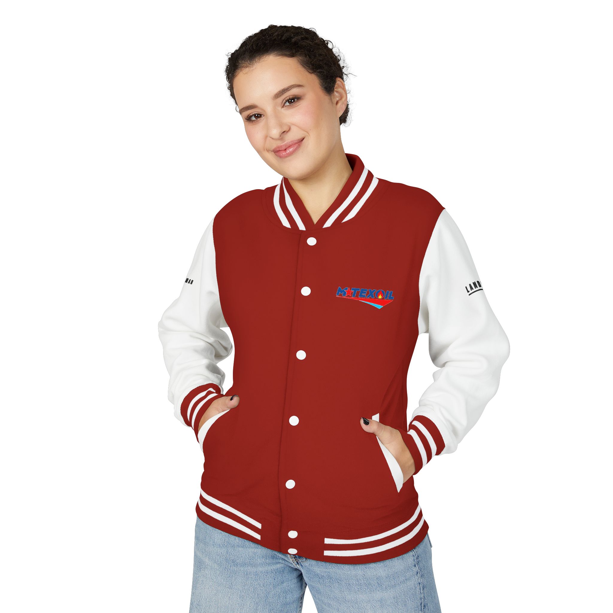 Landman Unisex Heavyweight Letterman Jacket - Image 3