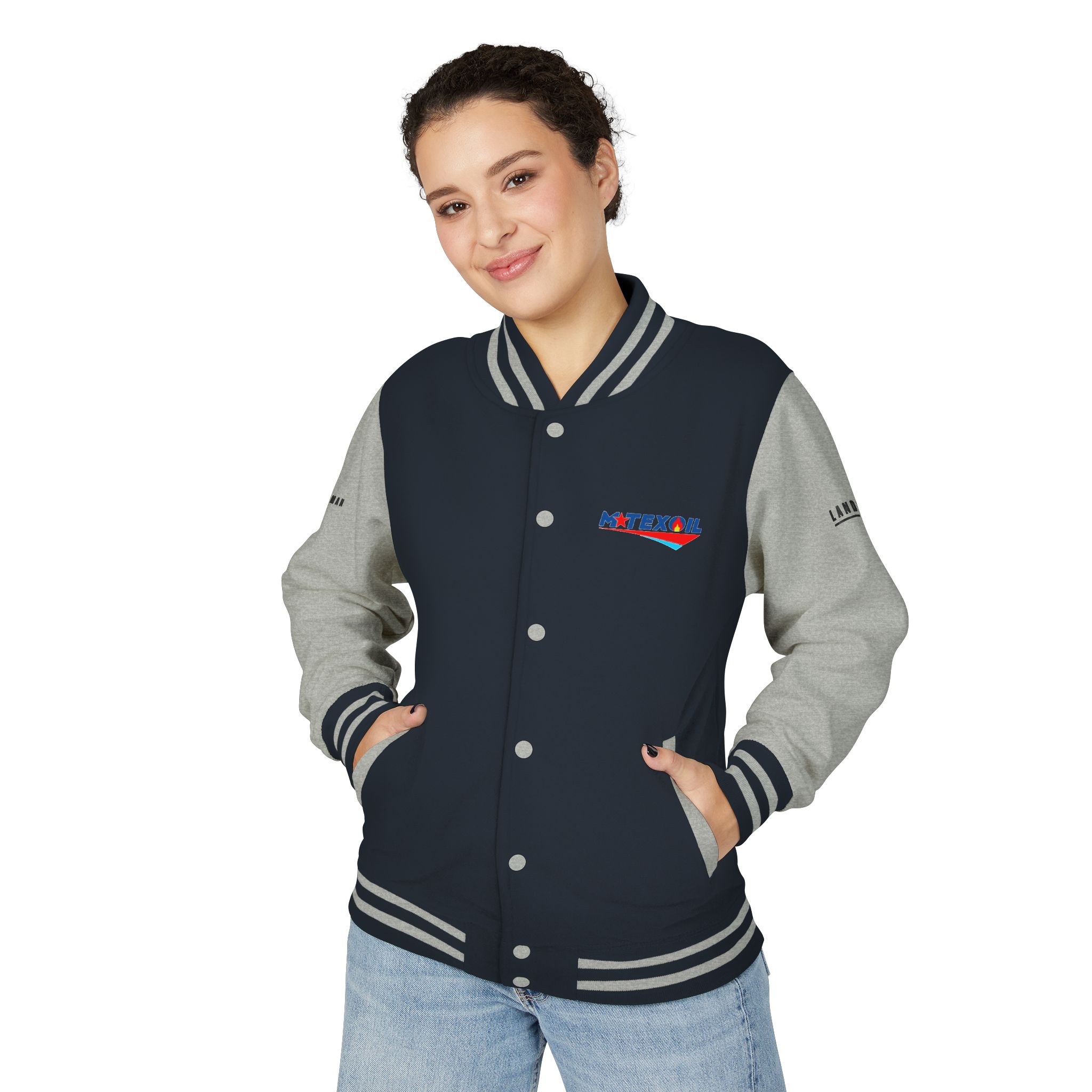 Landman Unisex Heavyweight Letterman Jacket - Image 7