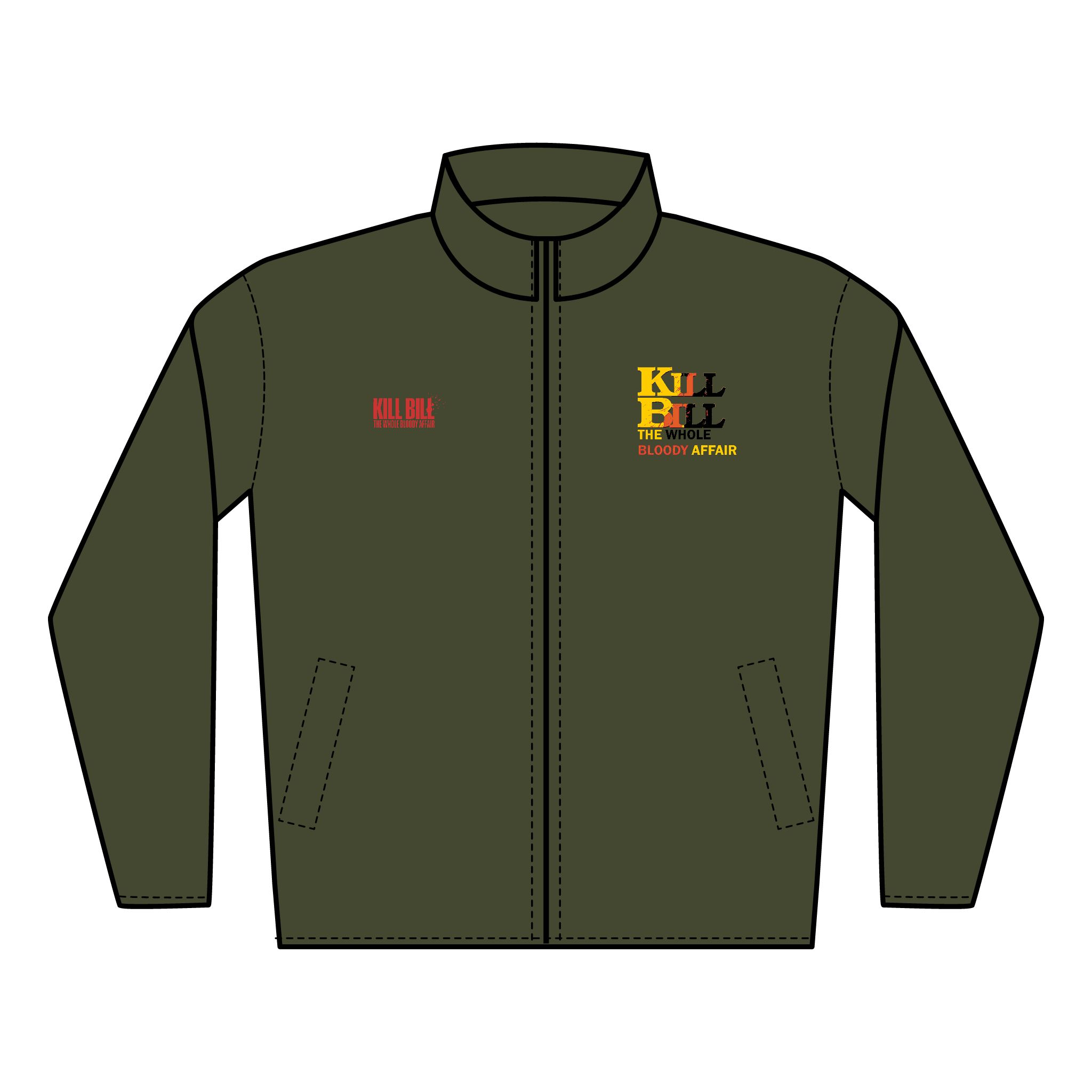 Kill Bill: The Whole Bloody Affair Unisex Quilted Full-Zip Jacket (Embroidery)