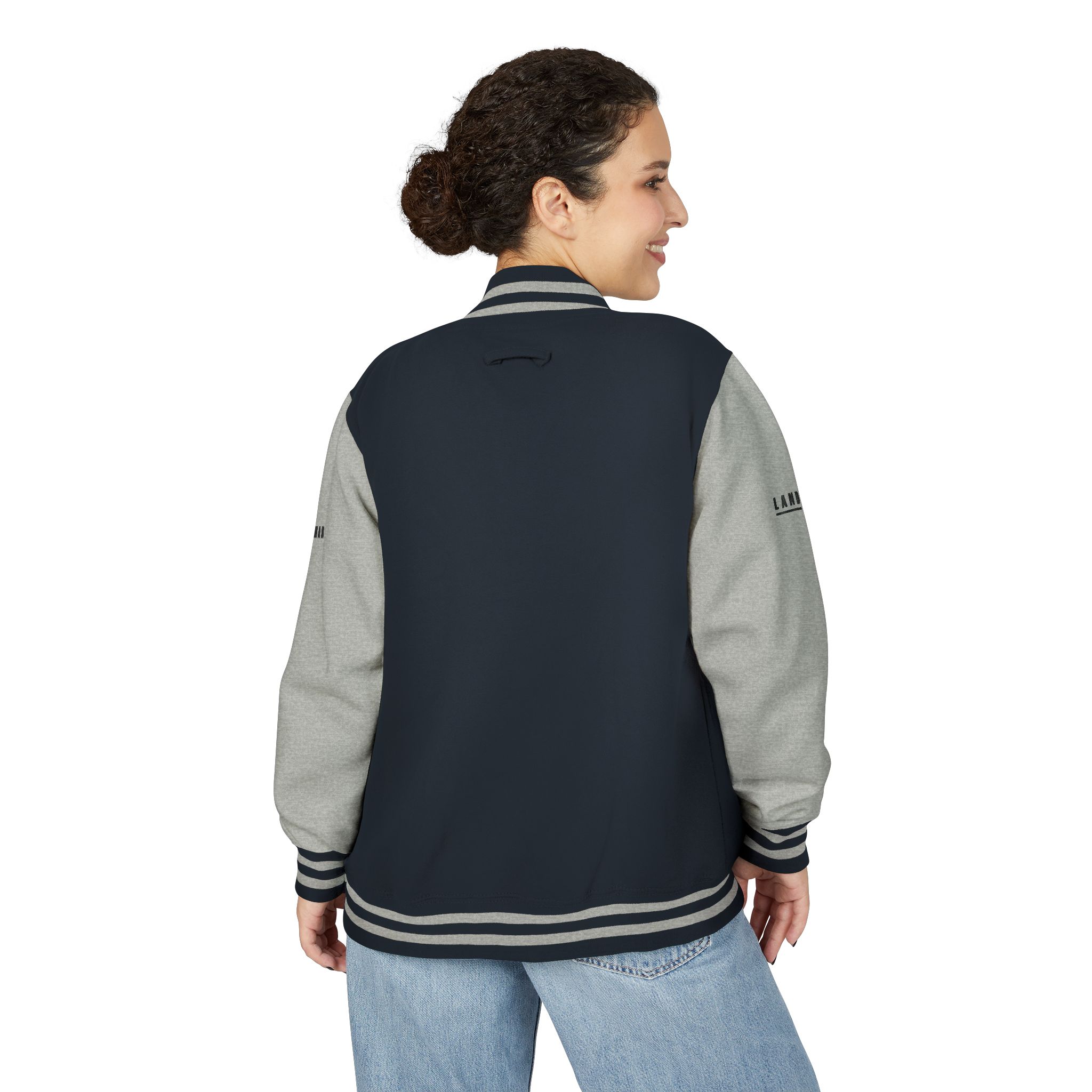 Landman Unisex Heavyweight Letterman Jacket - Image 8