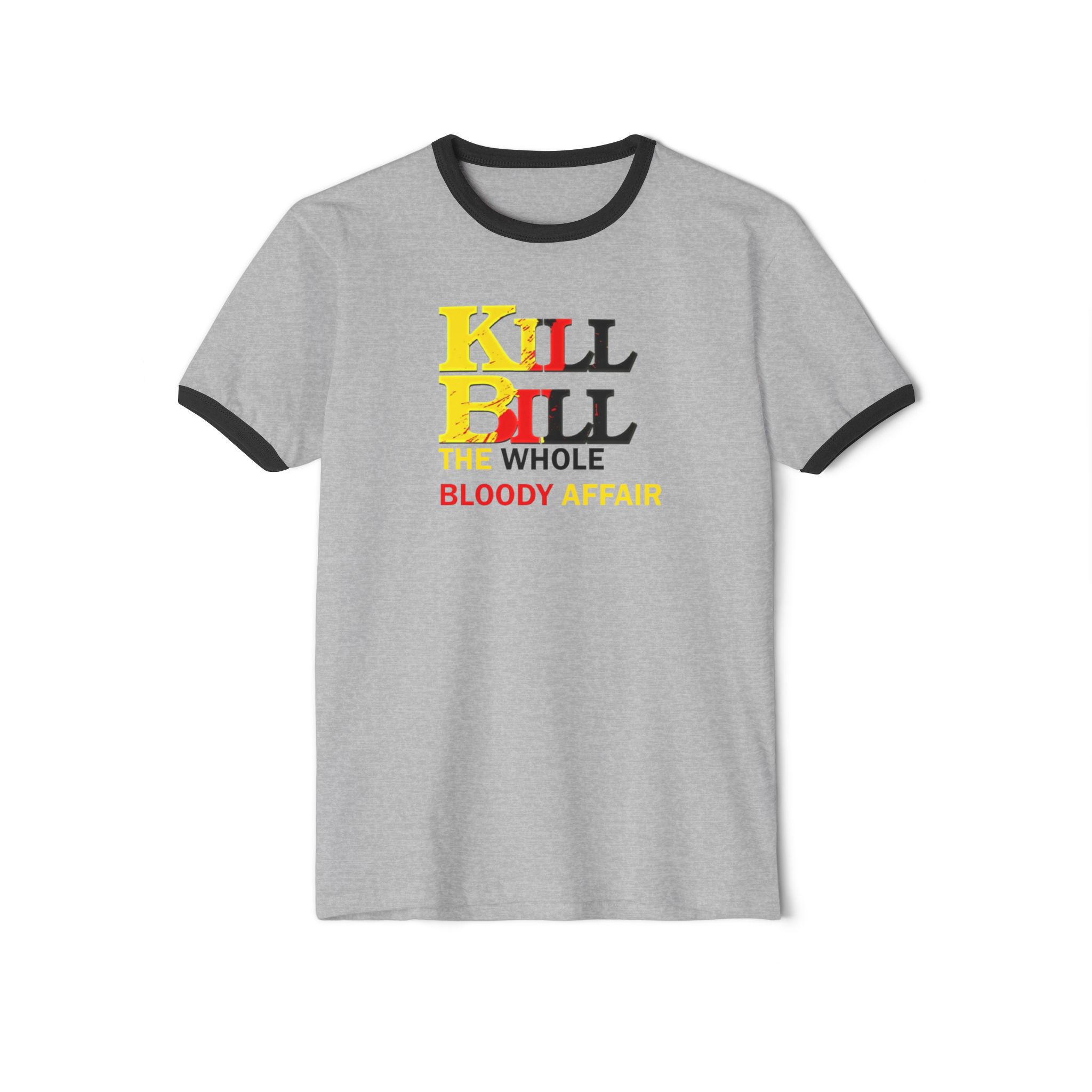 Kill Bill: The Whole Bloody Affair Unisex Cotton Ringer T-Shirt - Image 5