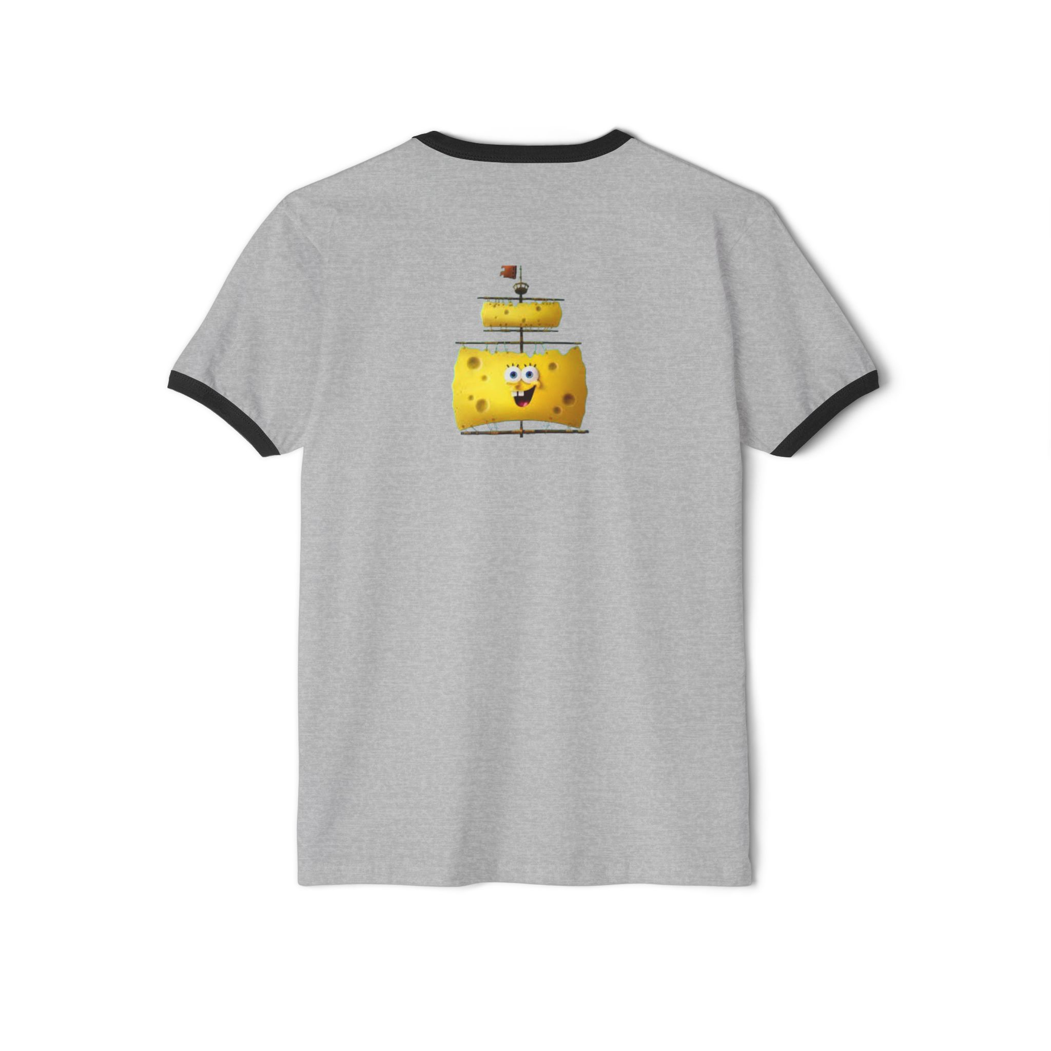 The SpongeBob Movie: Search for SquarePants Unisex Cotton Ringer T-Shirt - Image 6