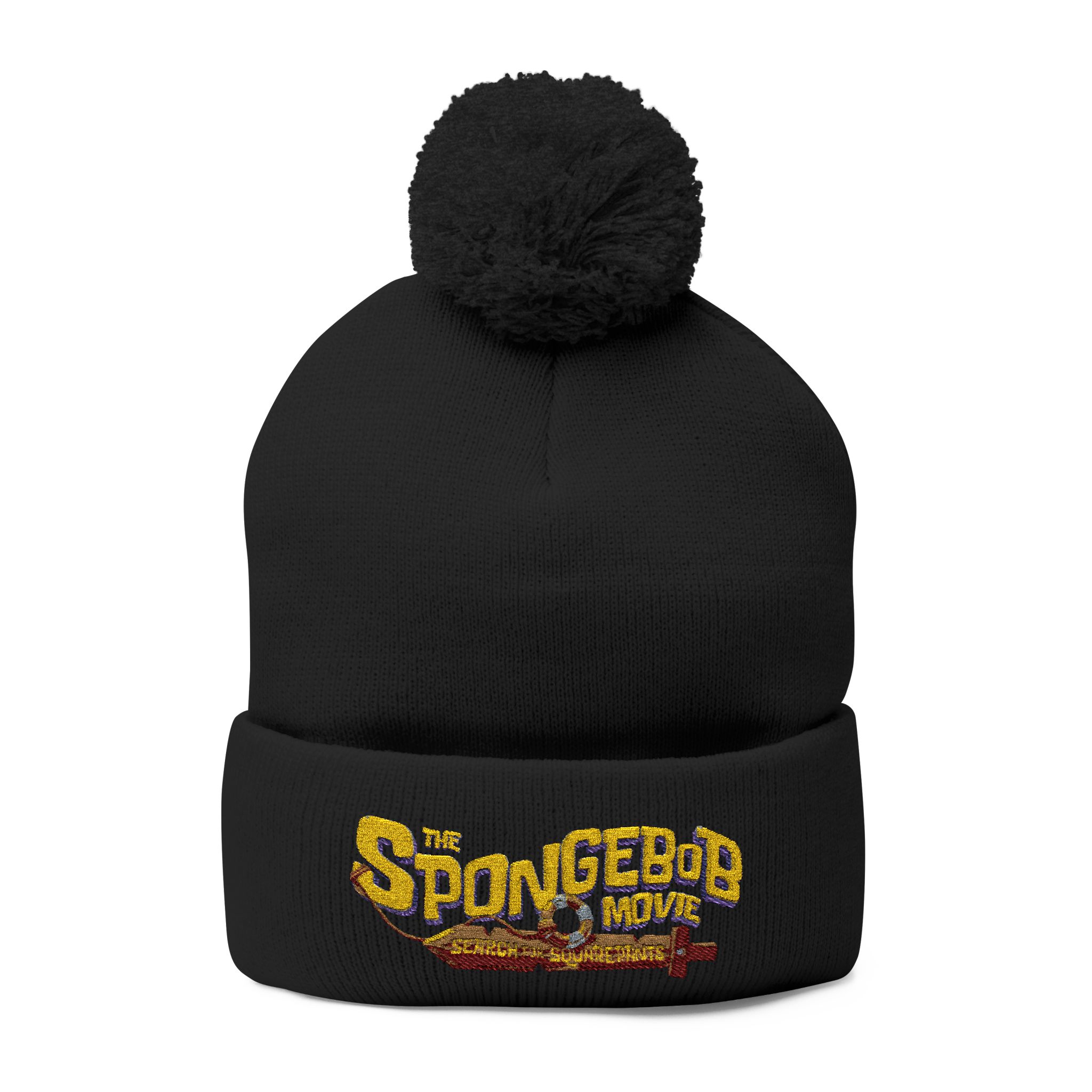 The SpongeBob Movie: Search for SquarePants Pom-Pom Knit Cap (Embroidery) - Image 25