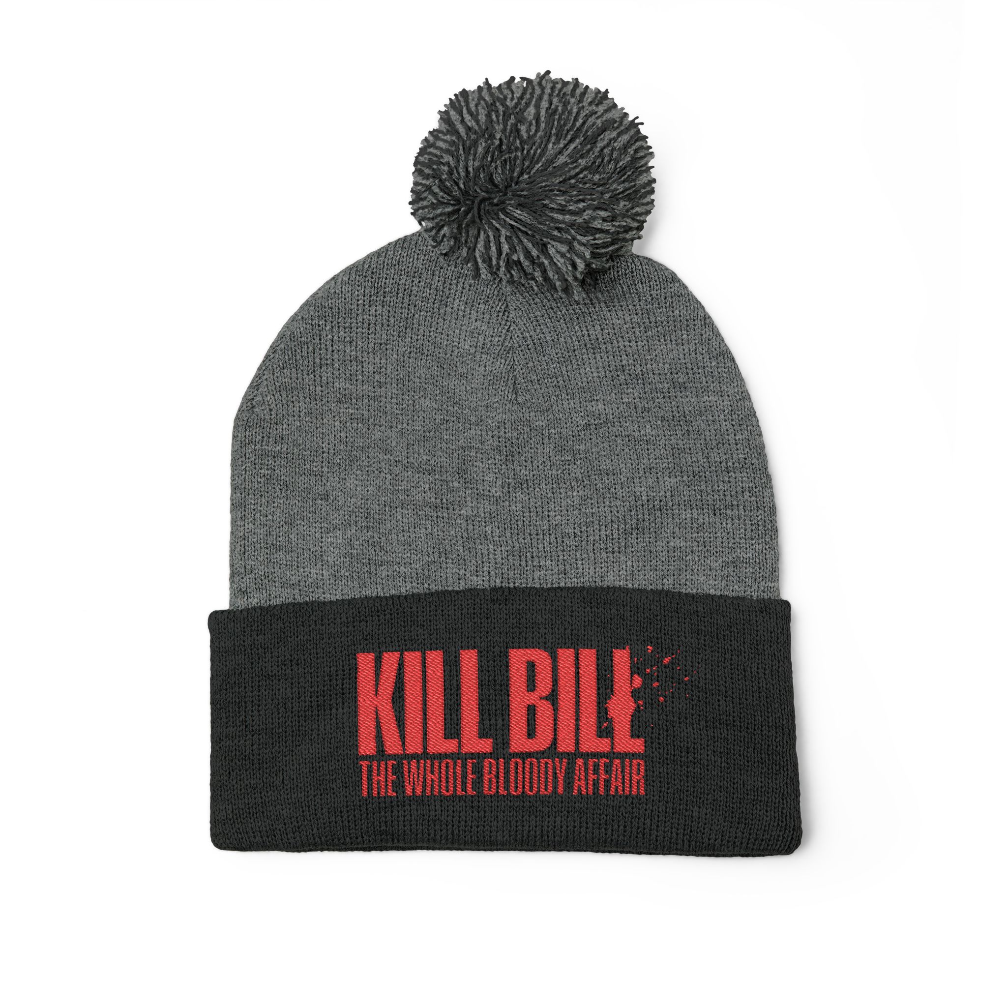 Kill Bill: The Whole Bloody Affair Pom-Pom Knit Cap (Embroidery) - Image 3