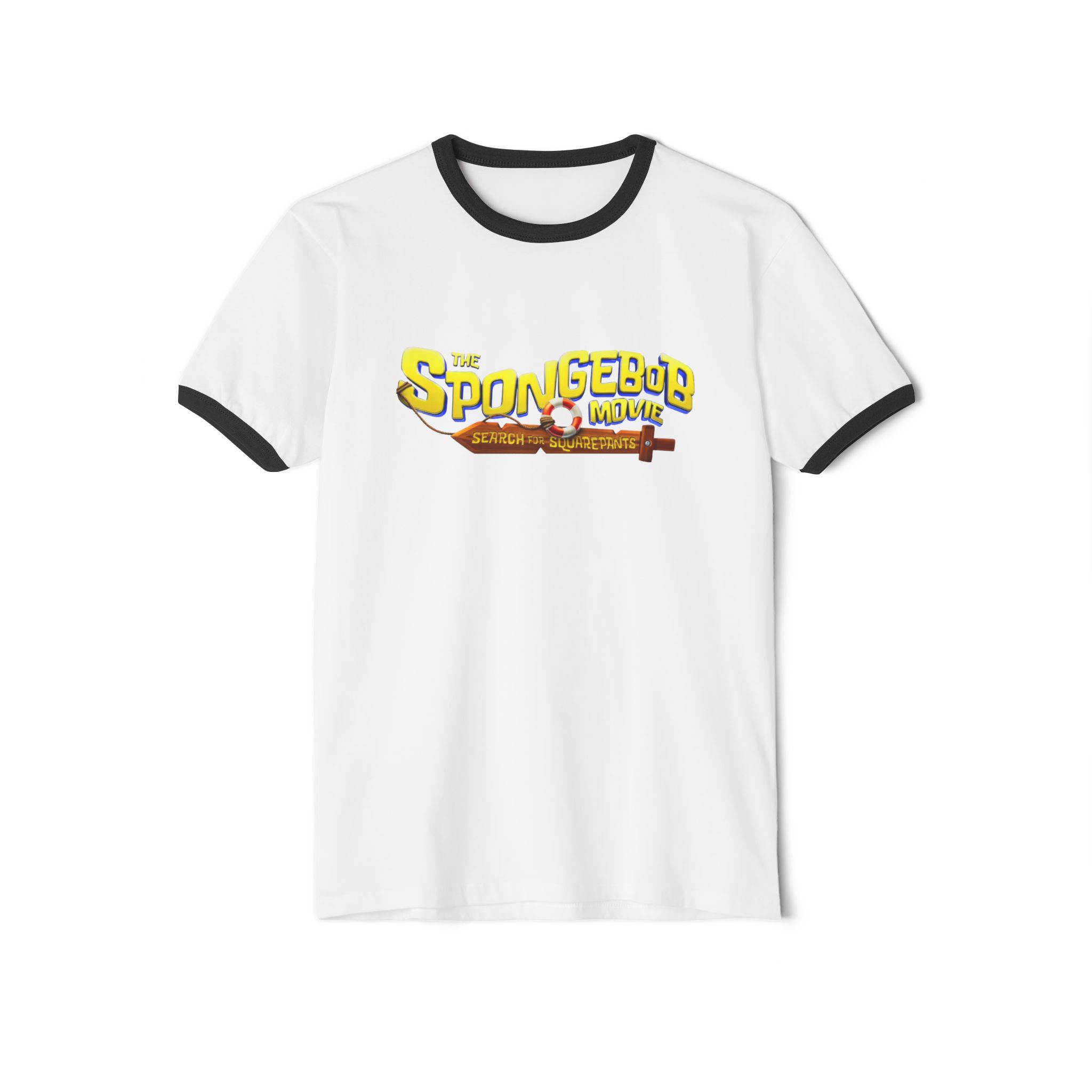 The SpongeBob Movie: Search for SquarePants Unisex Cotton Ringer T-Shirt - Image 13