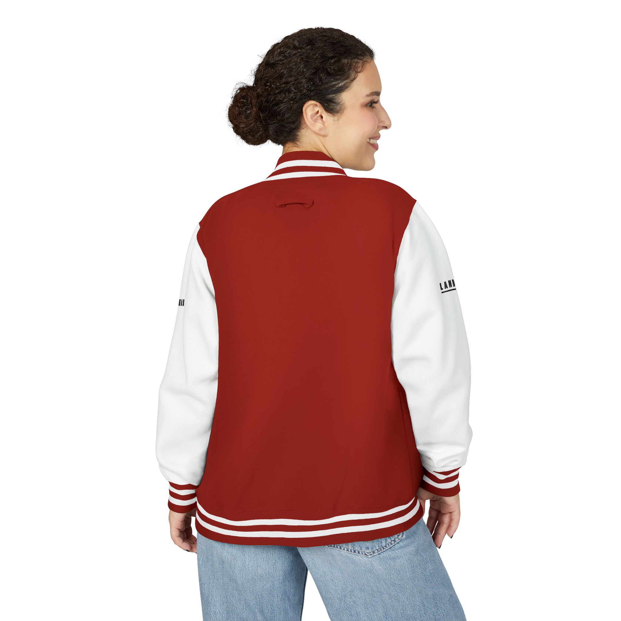 Landman Unisex Heavyweight Letterman Jacket - Image 4