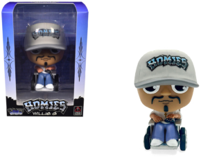 Willie G 4.5 Figure Homies Big Headz Series 5 Model by Homies