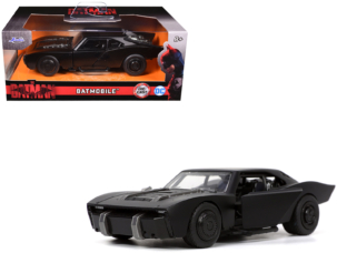 Batmobile Black The Batman (2022) Movie Hollywood Rides Series 1/32 Diecast Model Car by Jada