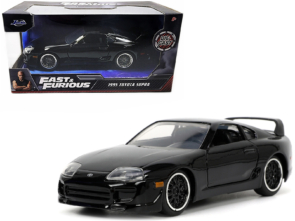 1995 Toyota Supra Black Fast & Furious Movie 1/32 Diecast Model Car by Jada