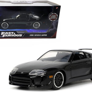 1995 Toyota Supra Black Fast & Furious Movie 1/32 Diecast Model Car by Jada