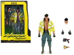 David Martinez 6 Moveable Figure with Accessories and Alternate Head and Hands Cyberpunk: Edgerunners (2022) TV Series Model by Jada