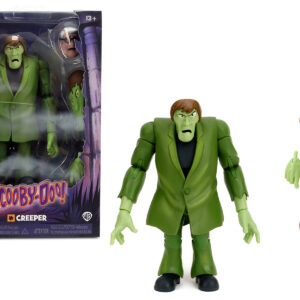 Creeper 6 Moveable Figure with Accessories and Alternate Head and Hands Scooby-Doo! Franchise Model by Jada