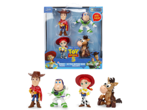 Set of 4 Diecast Figures Toy Story 5 (2026) Movie Metalfigs Series Diecast Models by Jada
