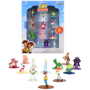 Set of 12 Diecast Figures Toy Story Movie Franchise Nano Metalfigs Series Diecast Models by Jada