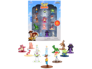 Set of 12 Diecast Figures Toy Story Movie Franchise Nano Metalfigs Series Diecast Models by Jada